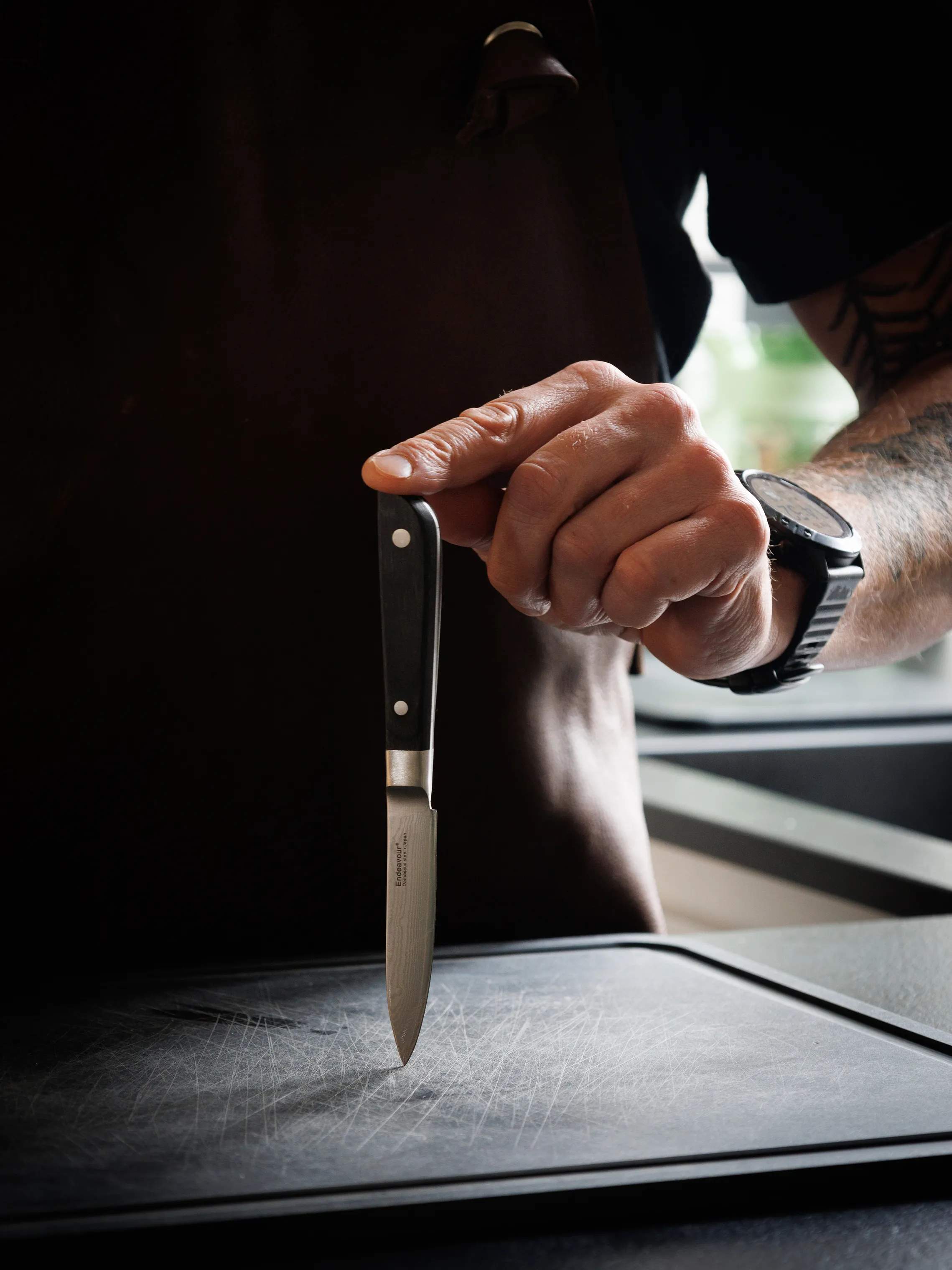Endeavour Urteknive Herb Urtekniv i sort, 5