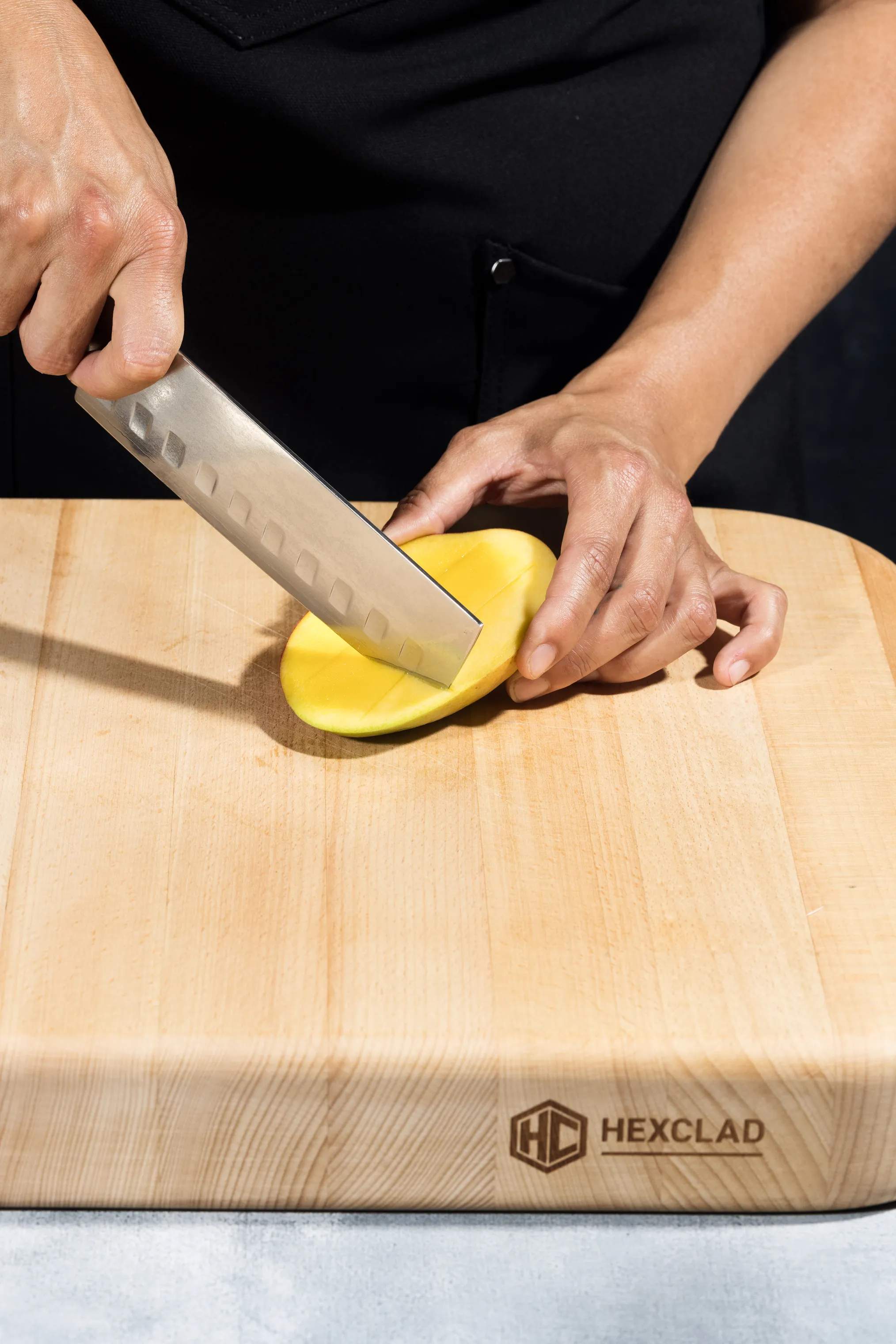 Hexclad Santokuknive Nakirikniv i Grøn, 2
