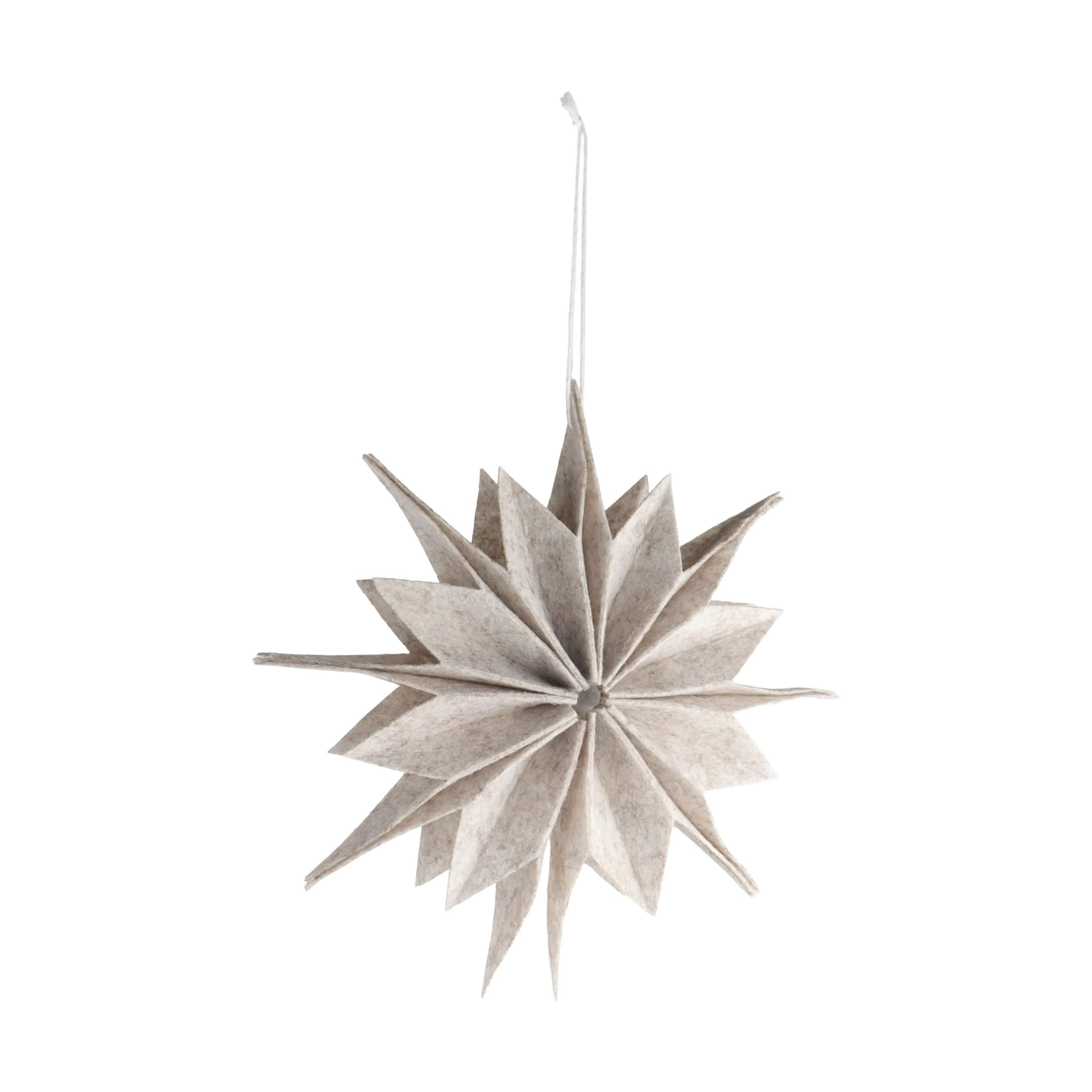 Casa Christmas Juleophæng Filtstjerne i 20,3 cm, 1