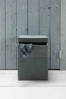 Brabantia Vasketøjskurve Vasketøjsboks i Sort, 4