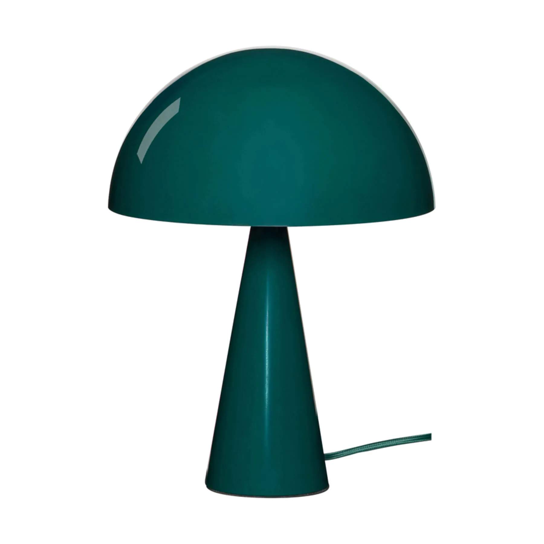 Hübsch Bordlamper Mush Bordlampe i Mørkegrøn, 34 cm, 1