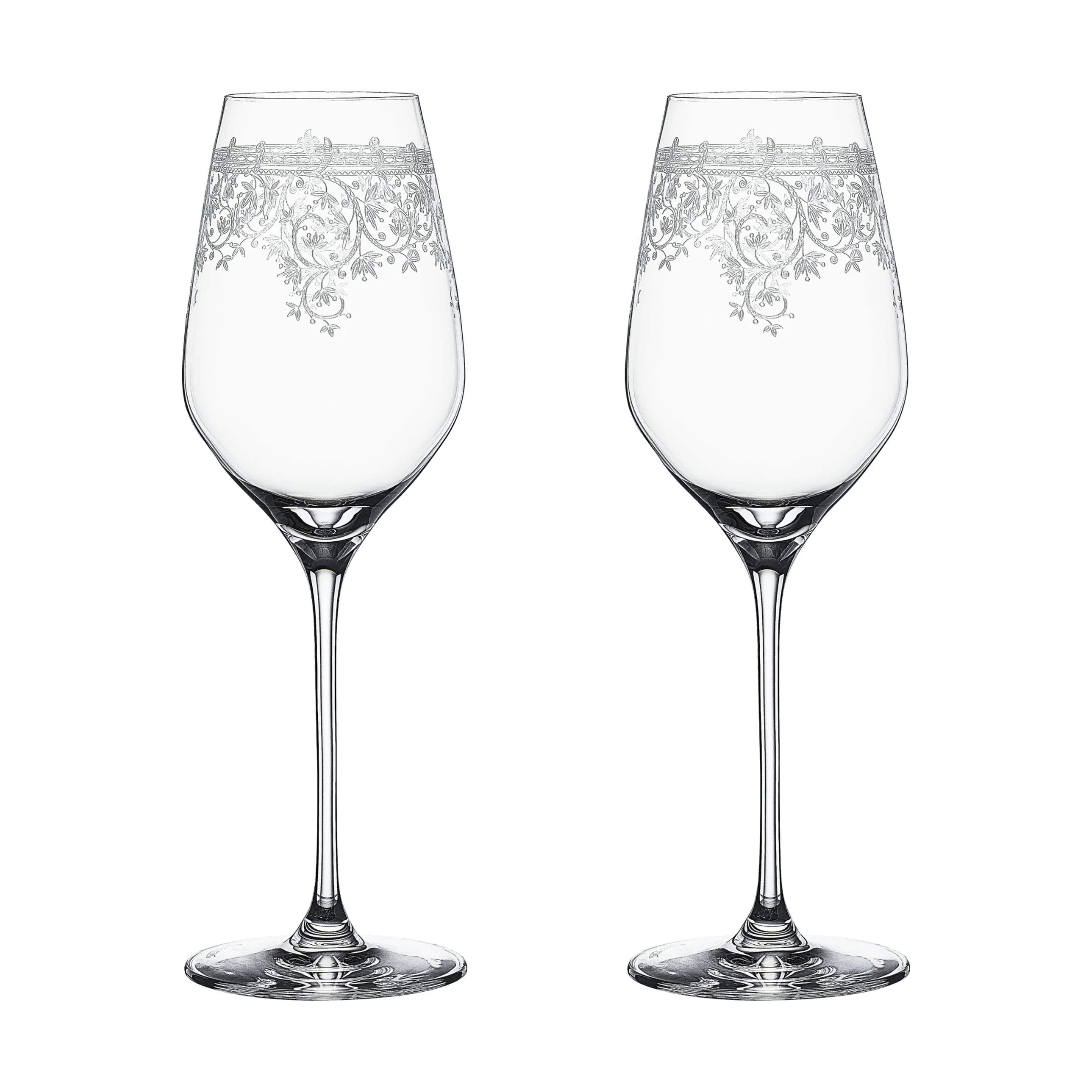 Spiegelau Hvidvinsglas Arabesque Hvidvinsglas - 2 stk. i KLAR, 1