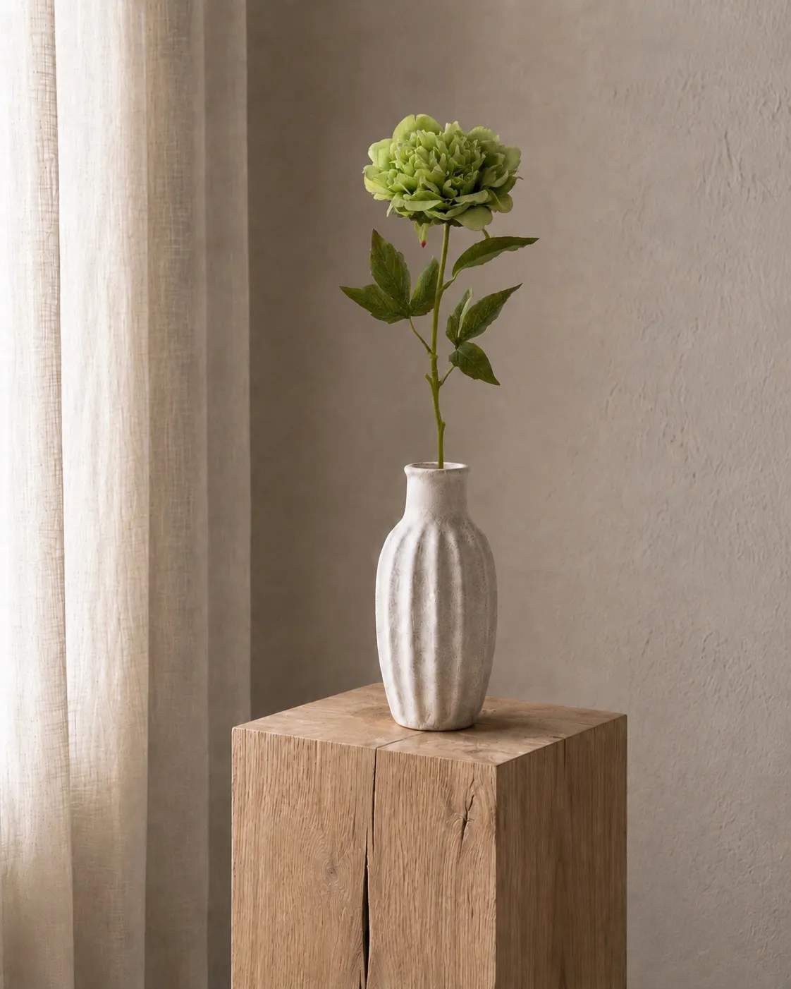 everbloom Kunstige blomster Artificial Flower Kunstig Blomst - Dahlia i Grøn, 2