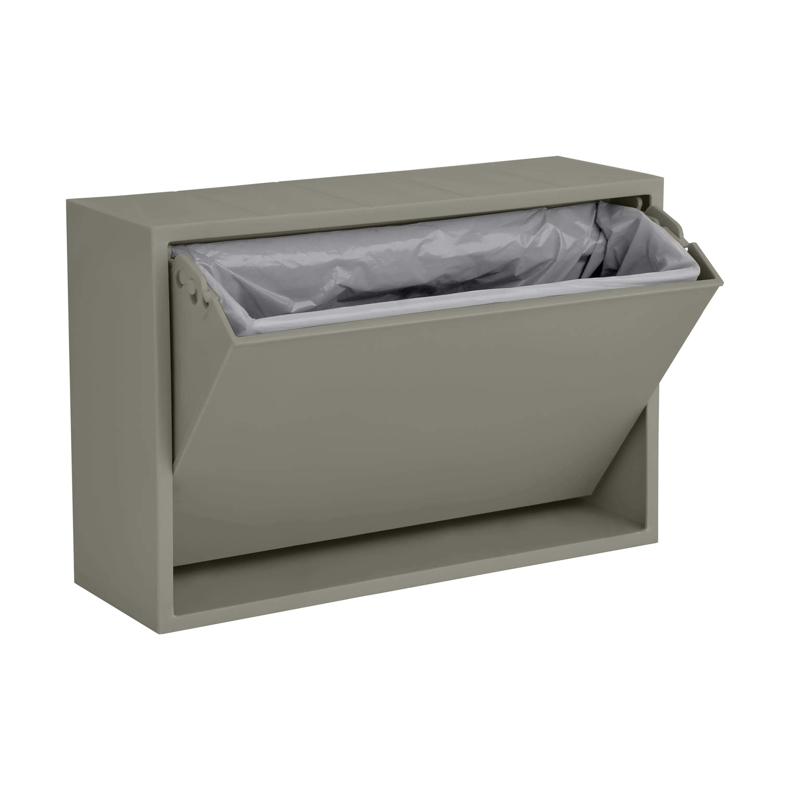 ReCollector Toiletspande Væghængt Toiletspand i Oak Green, 3