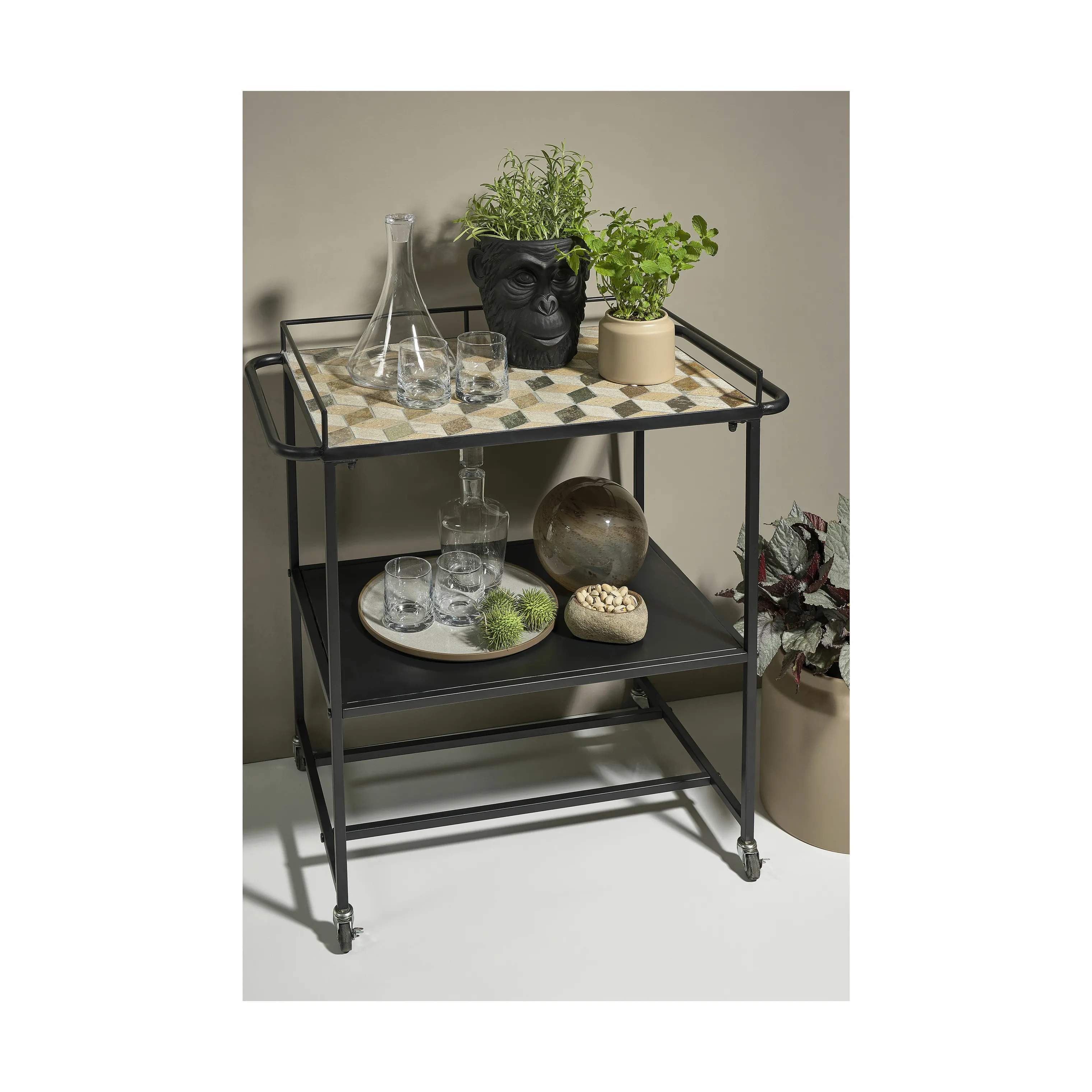 Villa Collection Barborde Barvogn i Sort, 4
