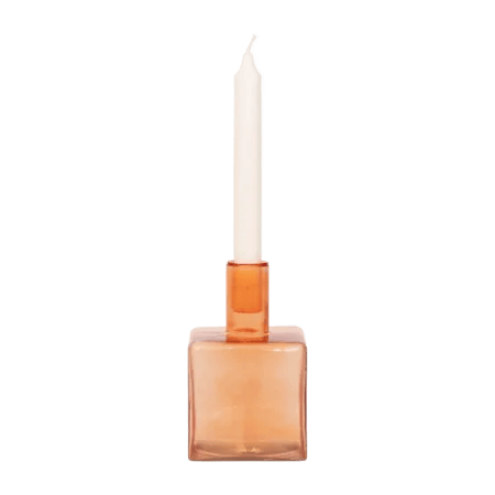 Urban Nature Culture Kronelysestage Cubico Lysestage i Orange, 2