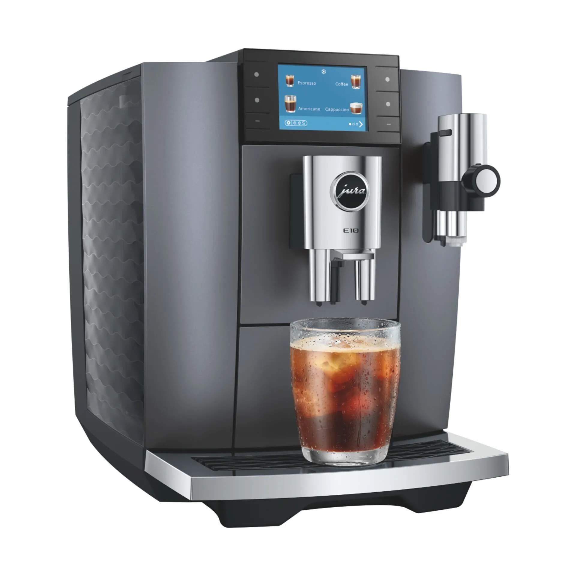 JURA Espressomaskiner JURA E10 Espressomaskine i Onyx Grey, 3