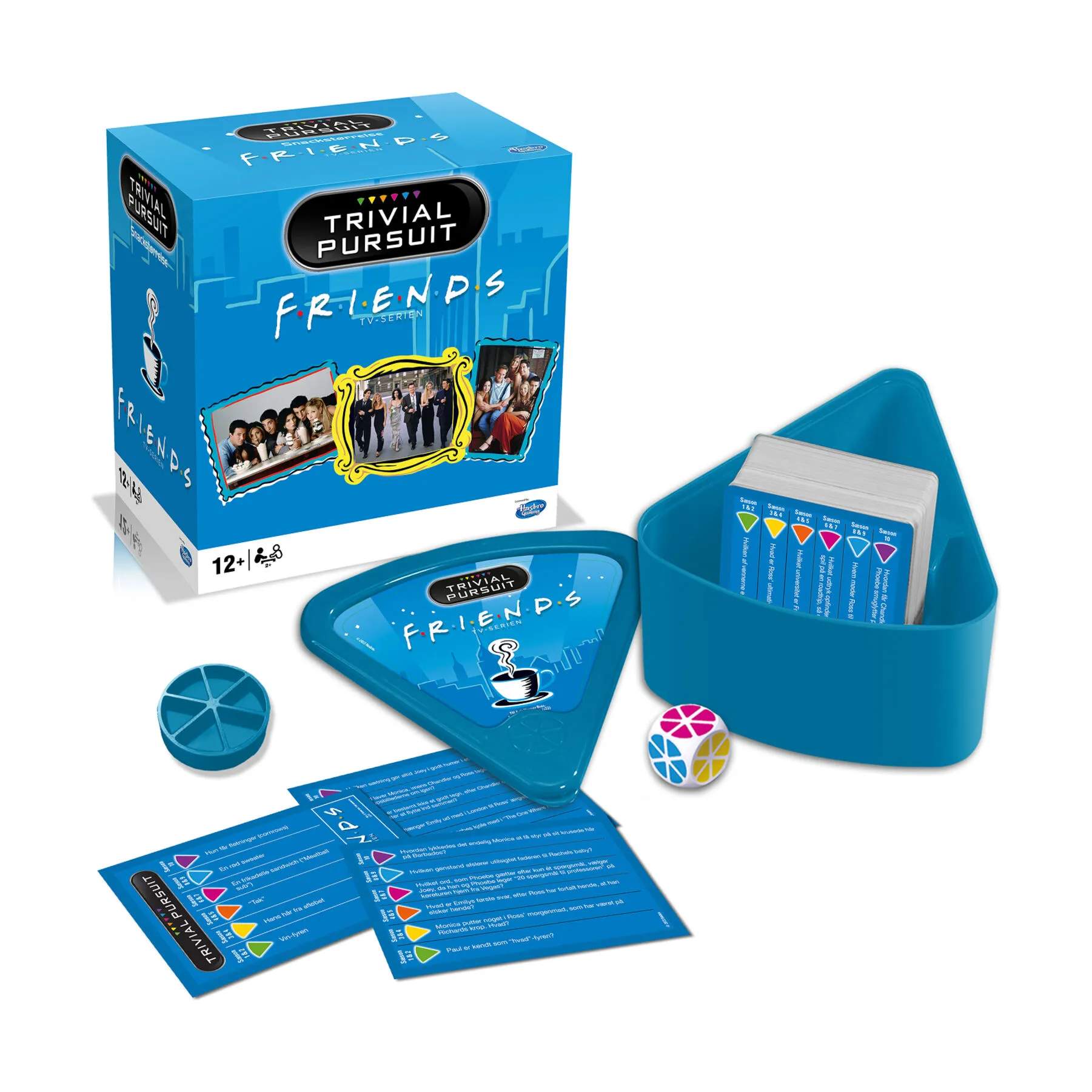 Spilbræt Spil Kortspil - Trivial Pursuit - Freinds i Blå, 2