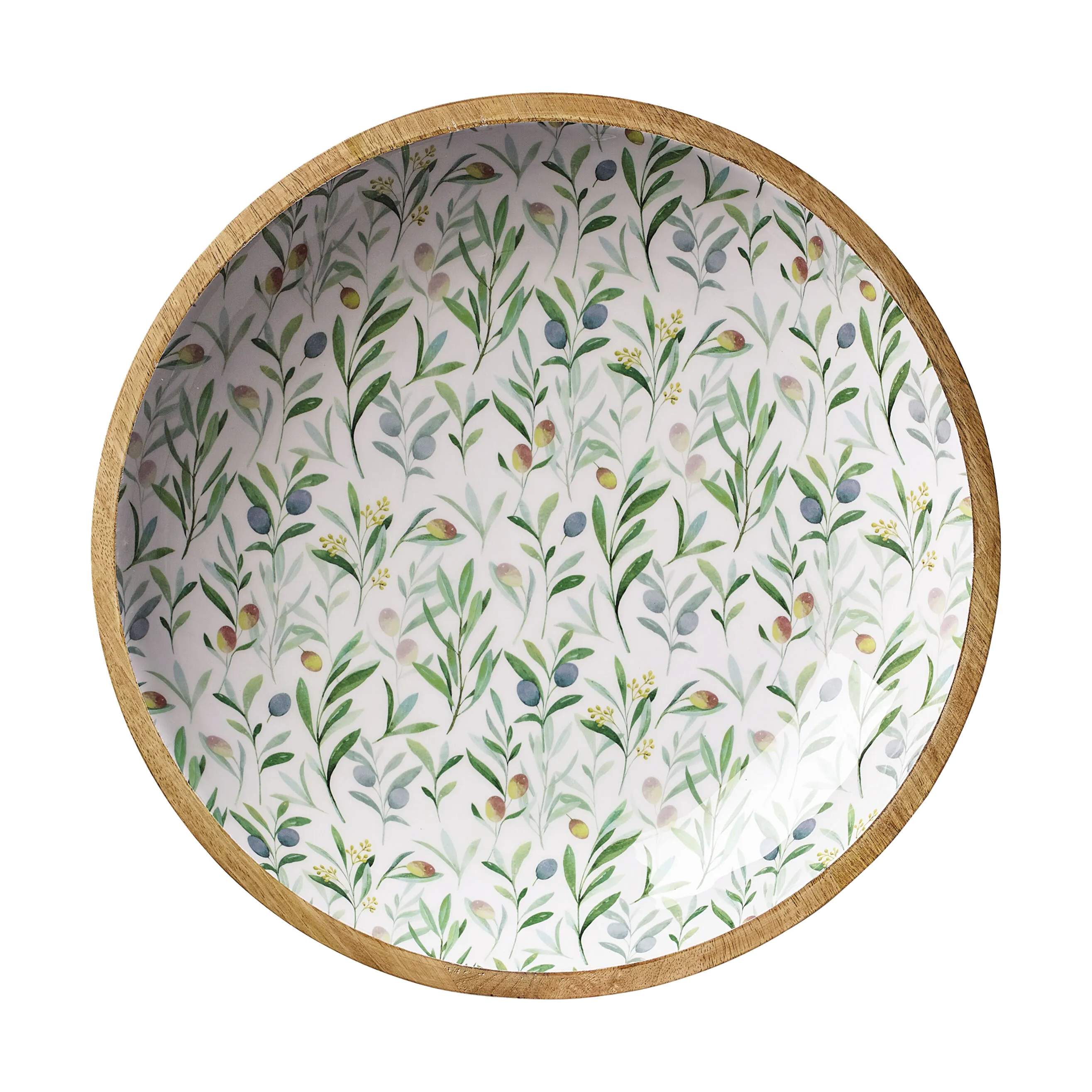 Zassenhaus Serveringsskåle Mango Serveringsskål i Olive, H6 x Ø35 cm, 3