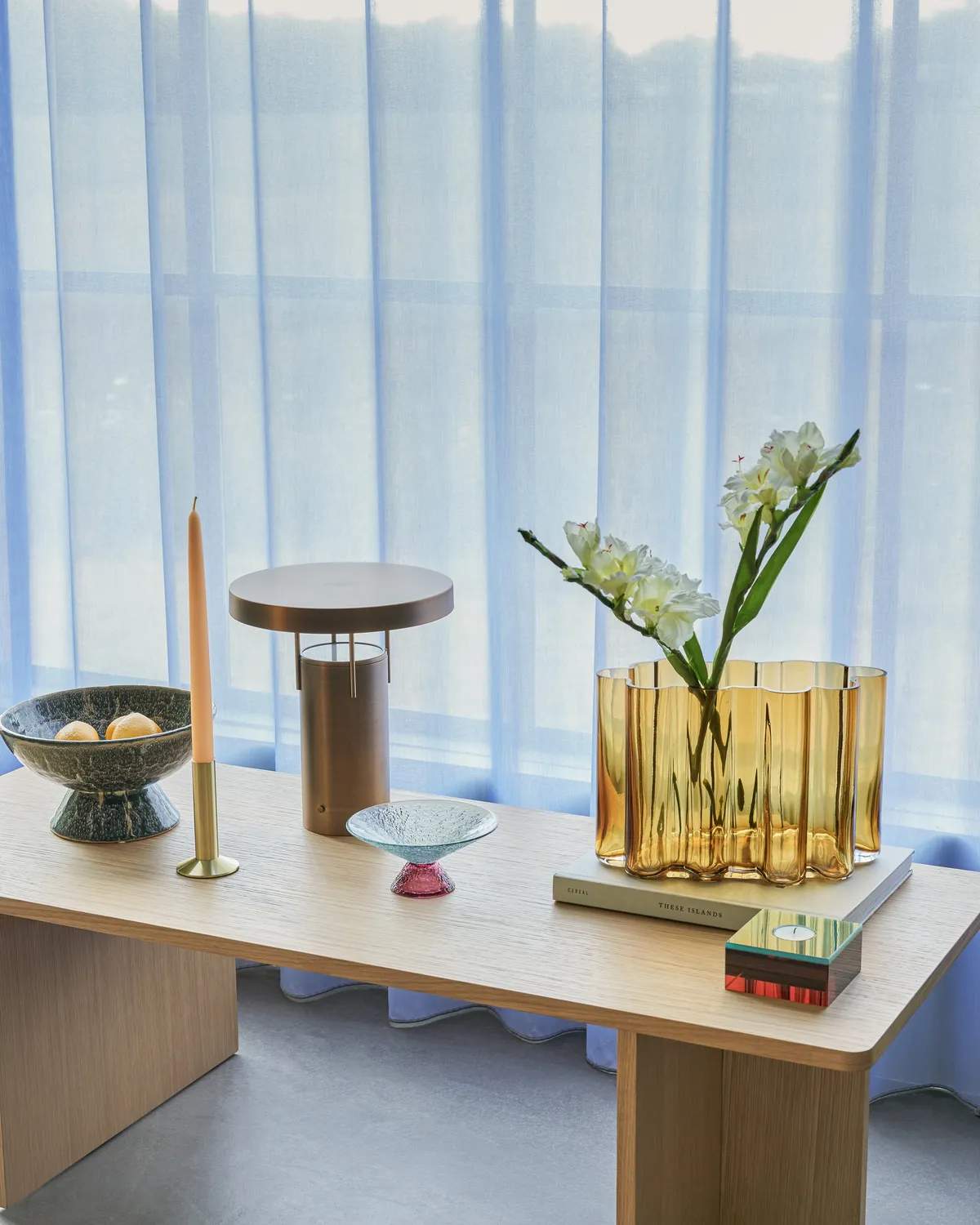 Hübsch Vaser Umber Vase i Ravfarve, 3