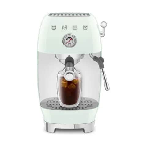 Smeg Espressomaskiner 50's style Espressomaskine i Lysegrøn, 2