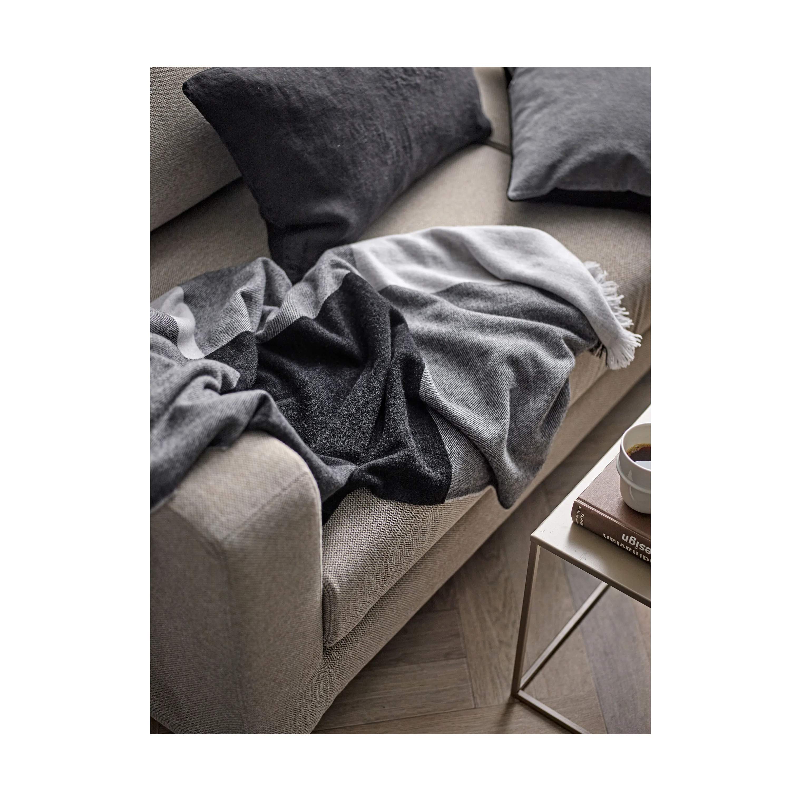 Södahl Plaider Merino Plaid i Ash, 2