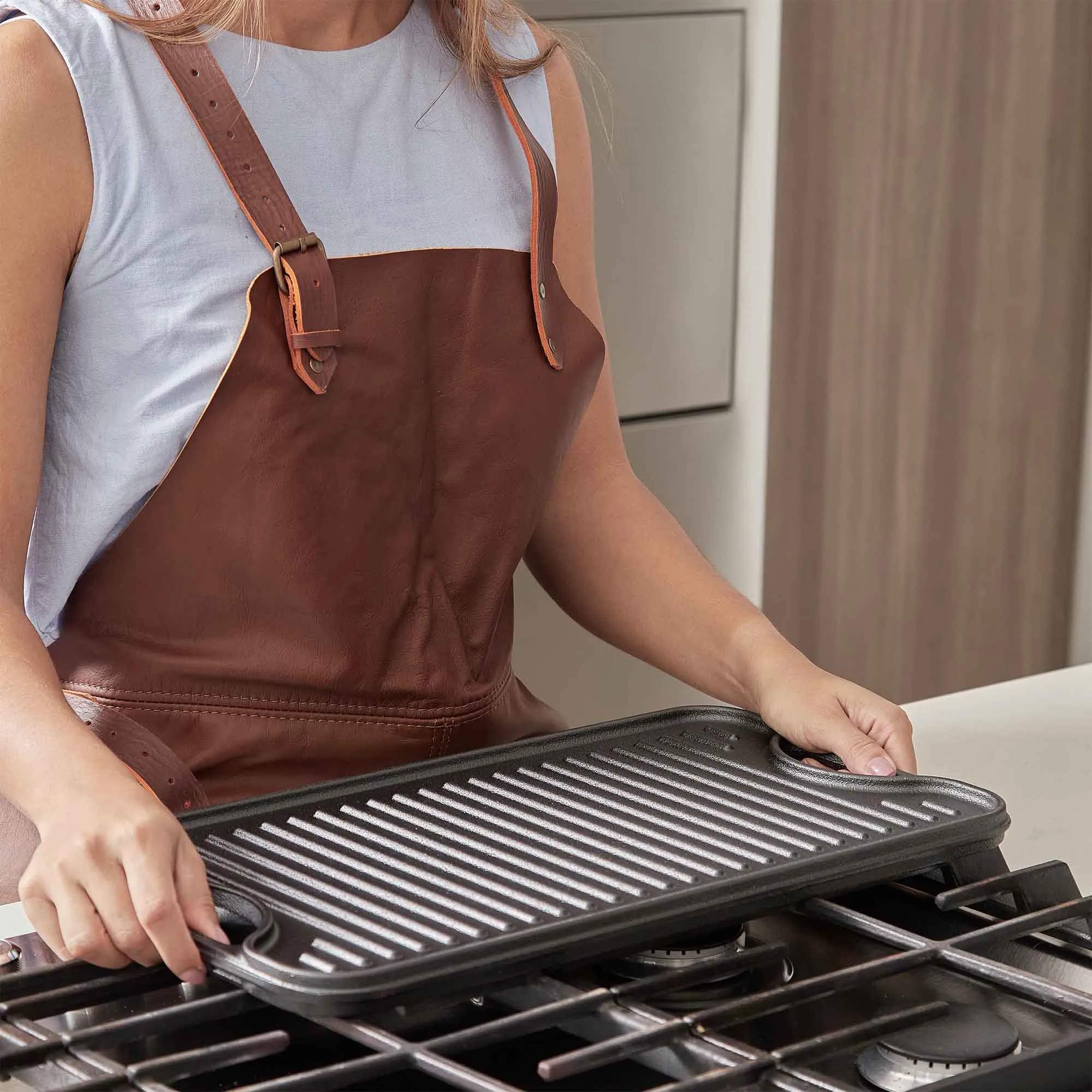 Victoria Stegepander Seasoned Vendbar Stegeplade i sort, 5