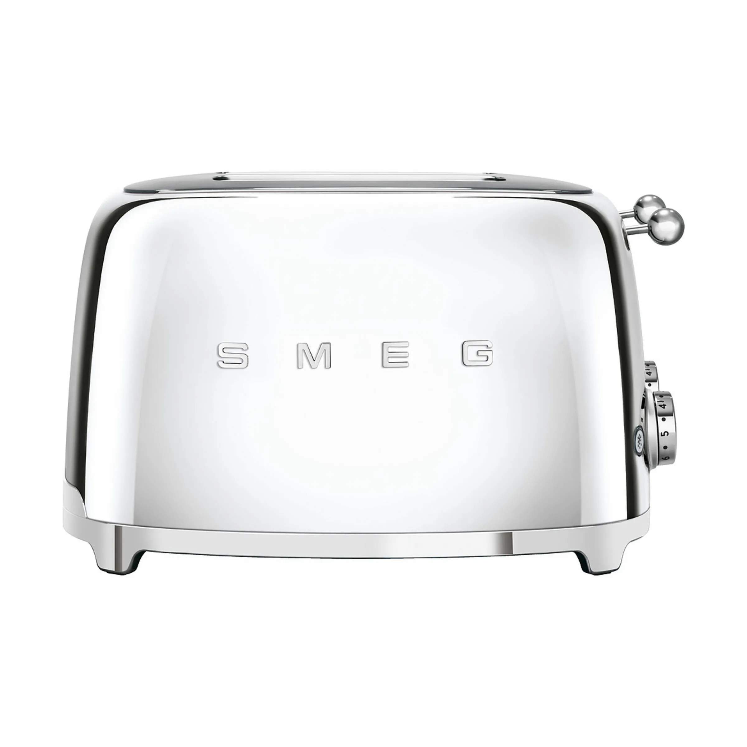 Smeg Brødristere 50's Style Brødrister TSF03SSEU i Stål, 33 cm, 1