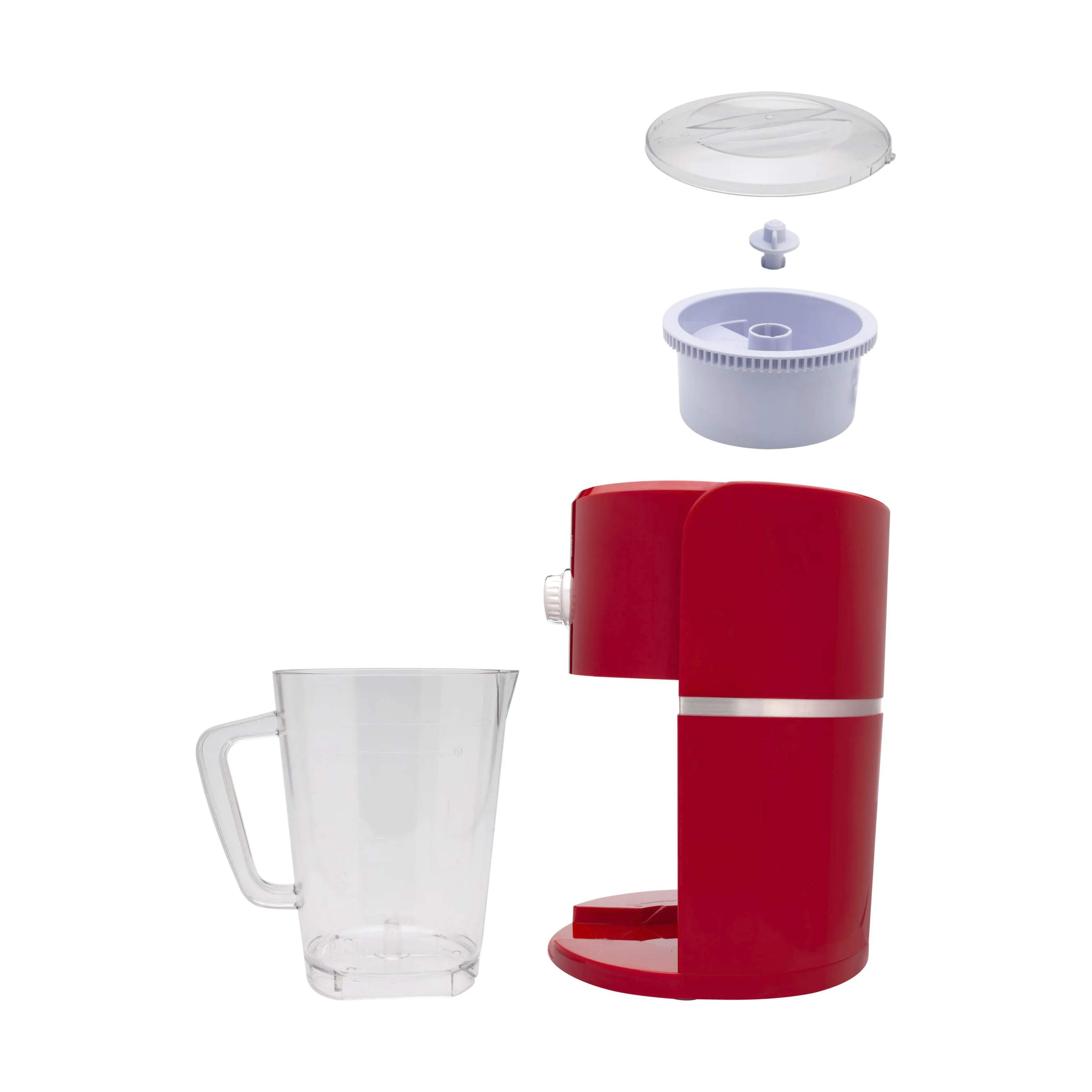 Sogo Ismaskiner Slush-ice Maskine i rød/hvid, 5
