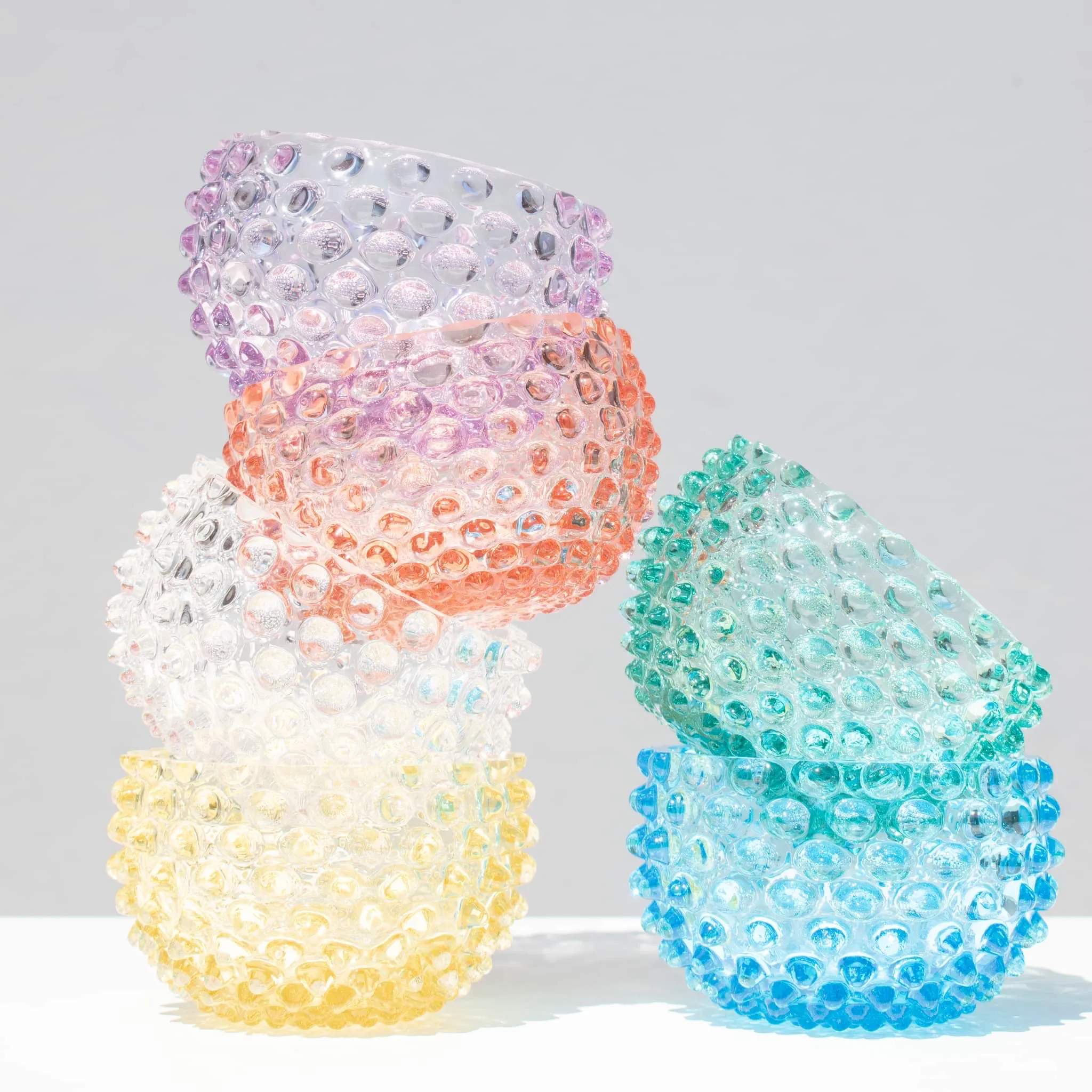 Anna von Lipa Skåle Hobnail Tapasskål i Rosa, 3