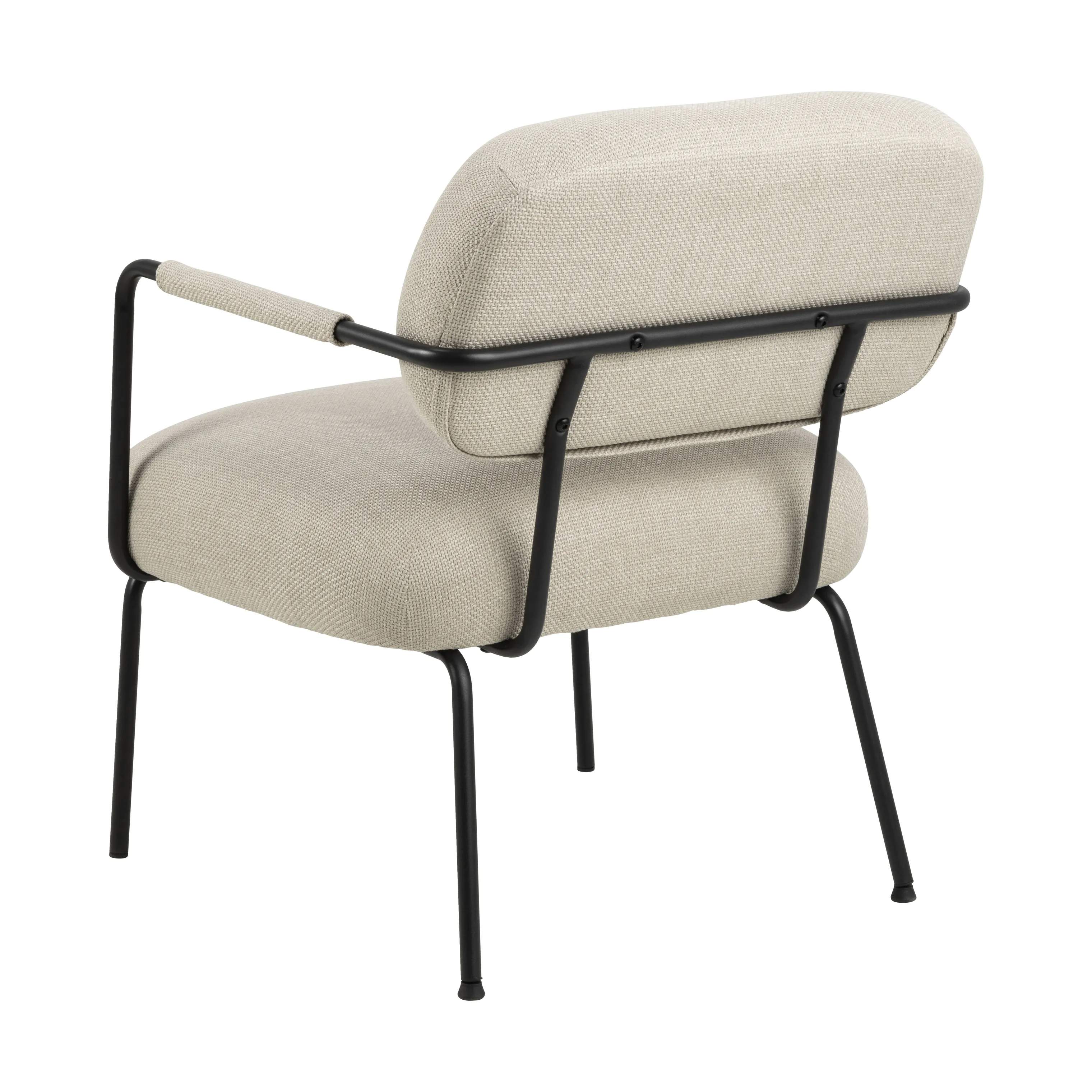 CASA Living Lænestole Dillon Loungestol i Beige, 4