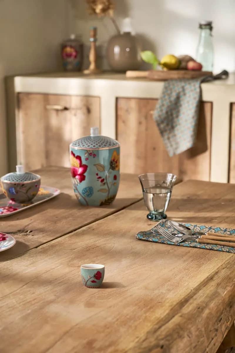 PIP Studio Æggebægere Blooming Tales Æggebæger i Blue, 2