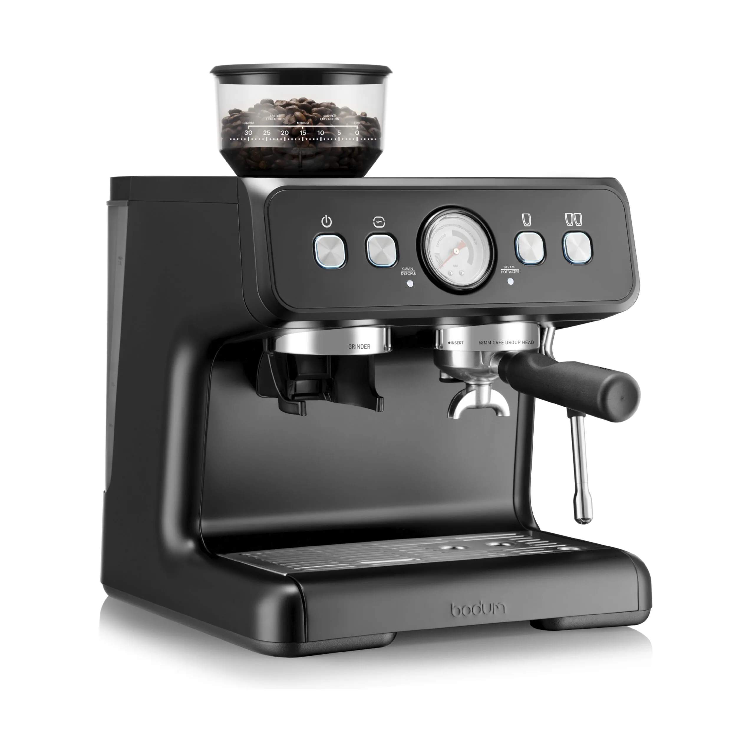 Bodum Espressomaskiner Bistro Espressomaskine i Mørkesort, 3