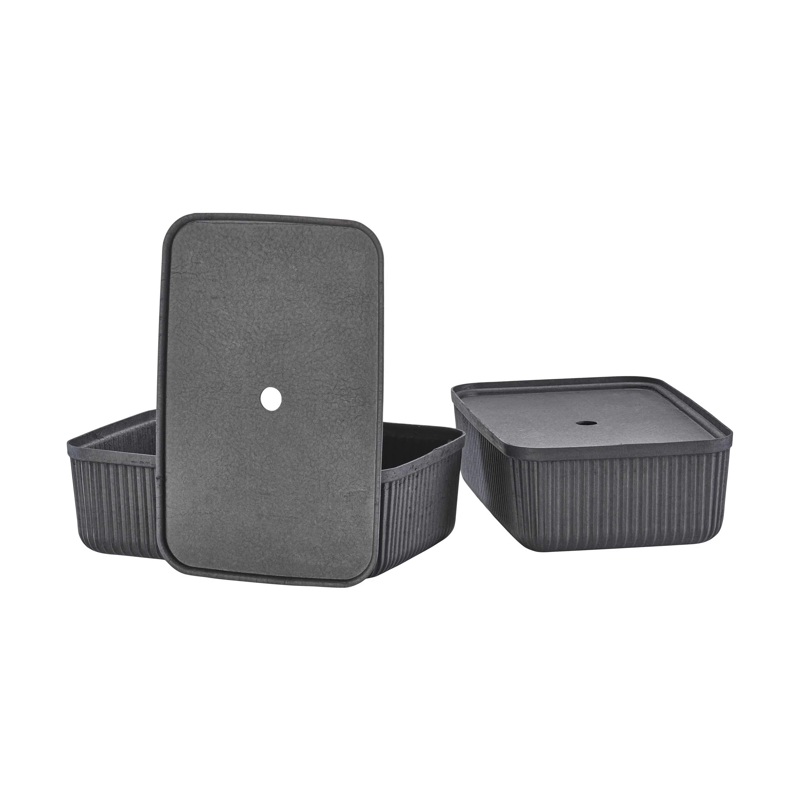 Zone Kasser Pulp Opbevaringsboks i Black, 48 cm, 2