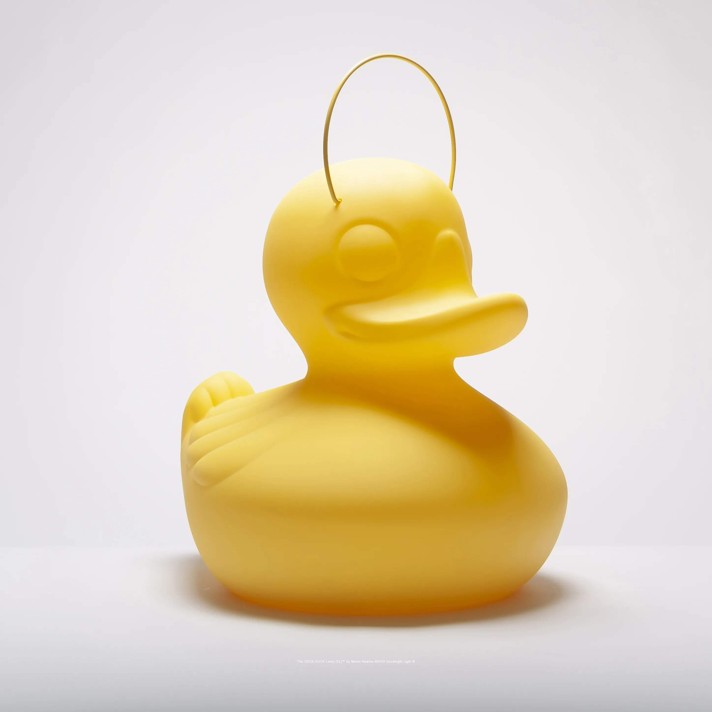 Duck-Duck Lampe - Stor, yellow, large