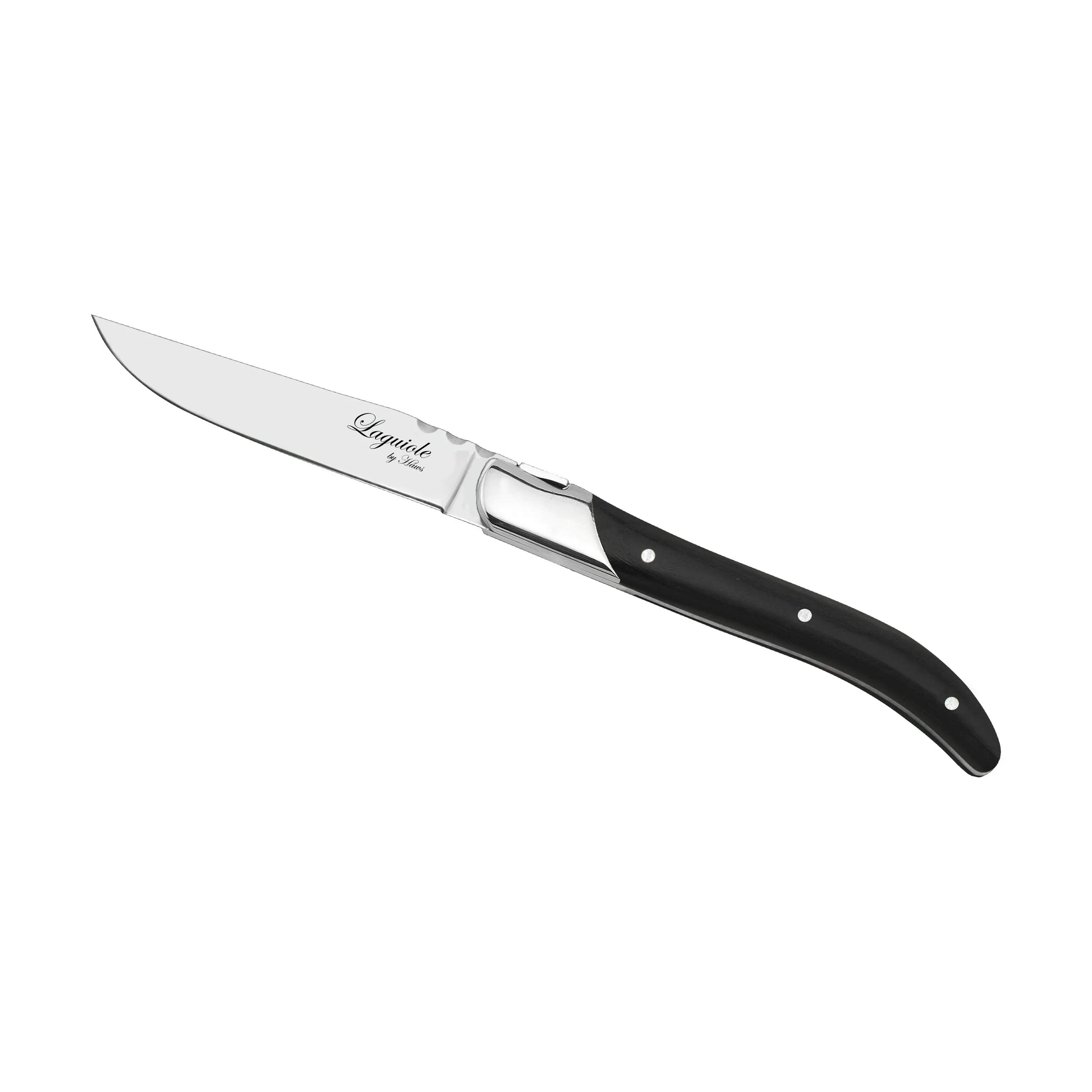 Laguiole By Hâws
 Steakknive Laguiole by Hâws Steakkniv - 6 stk. i Ibenholt, 4