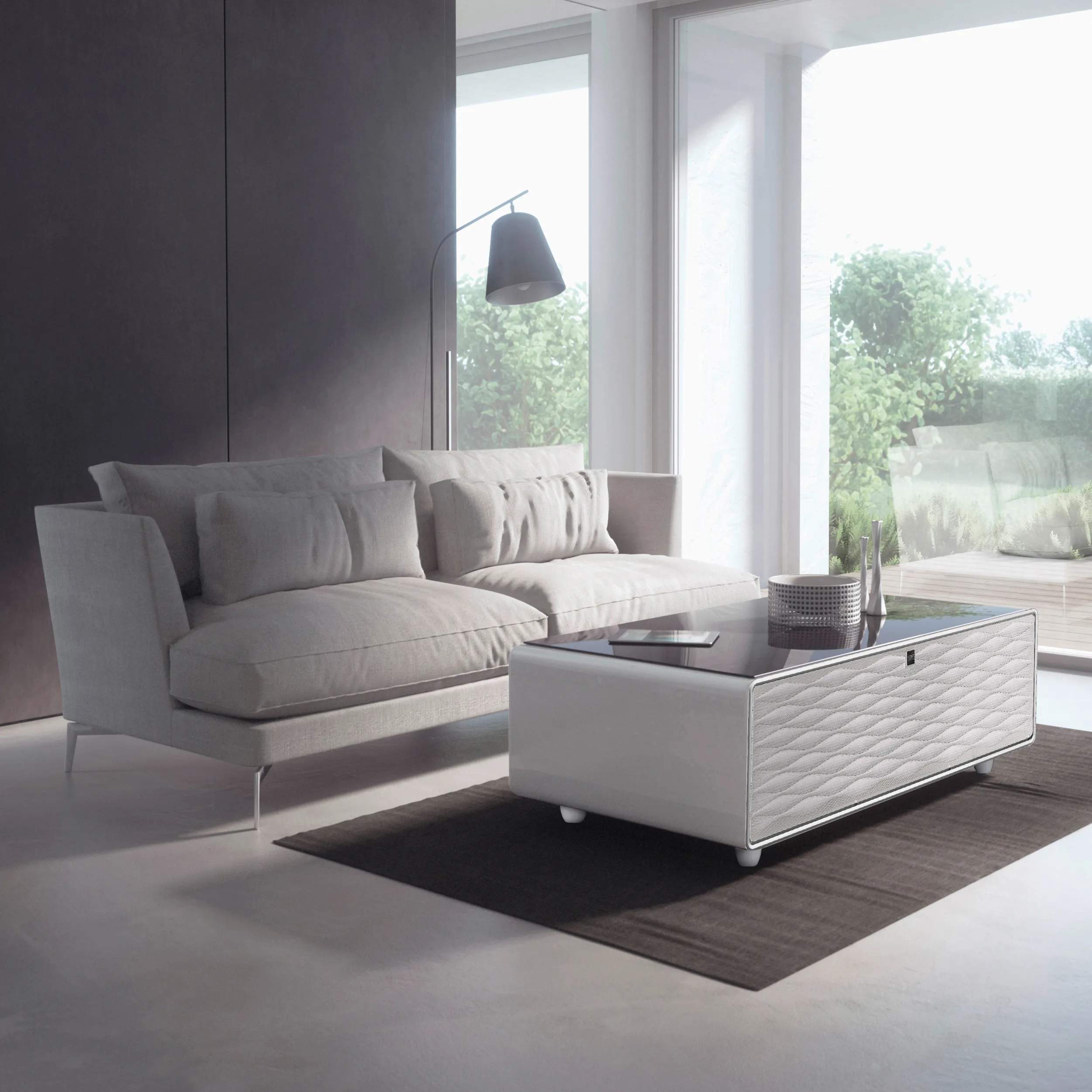 Caso Sofaborde Lounge bord i Hvid, 7