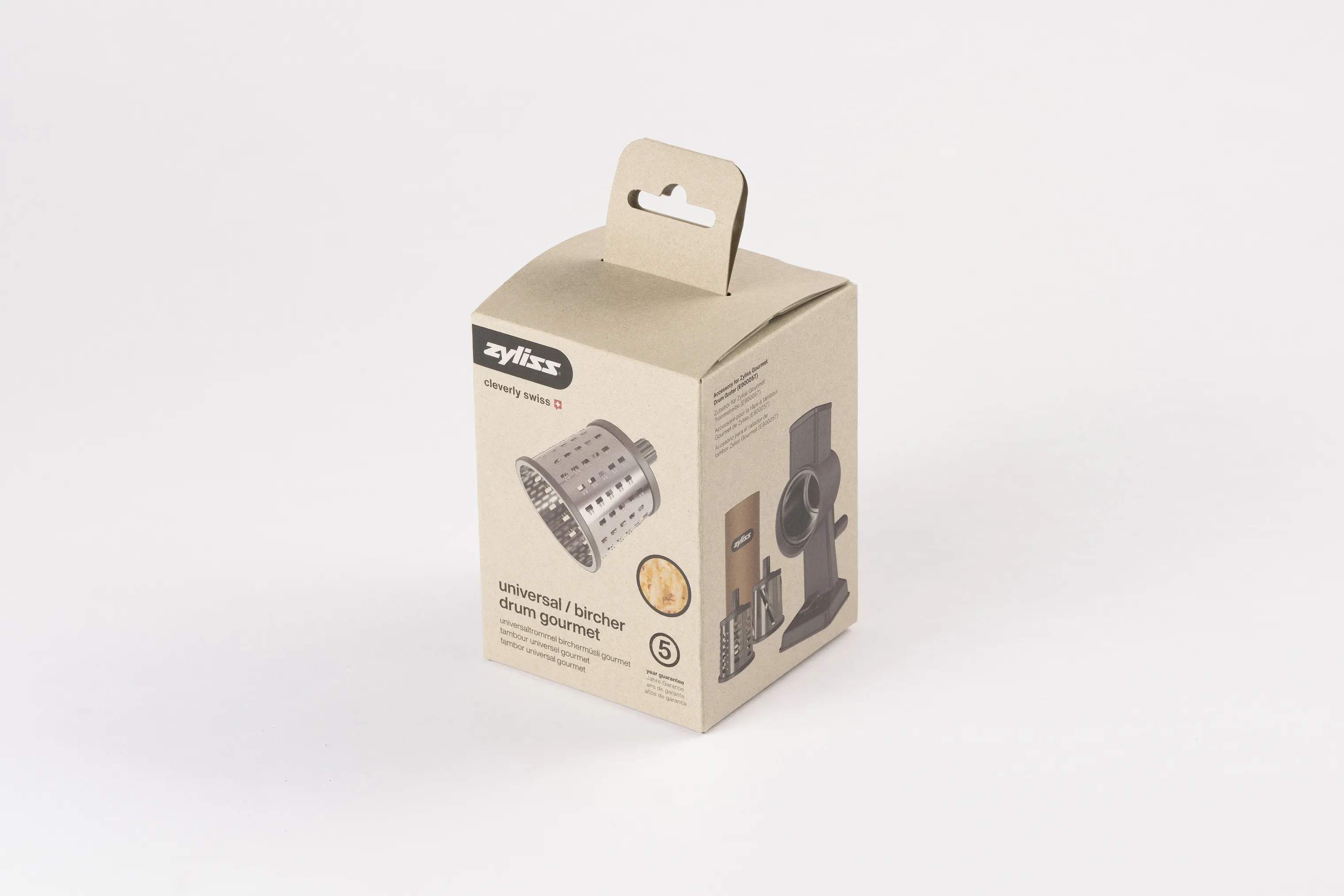 Zyliss Rivejern Tromle til Rivejern i Stainless Steel, 2