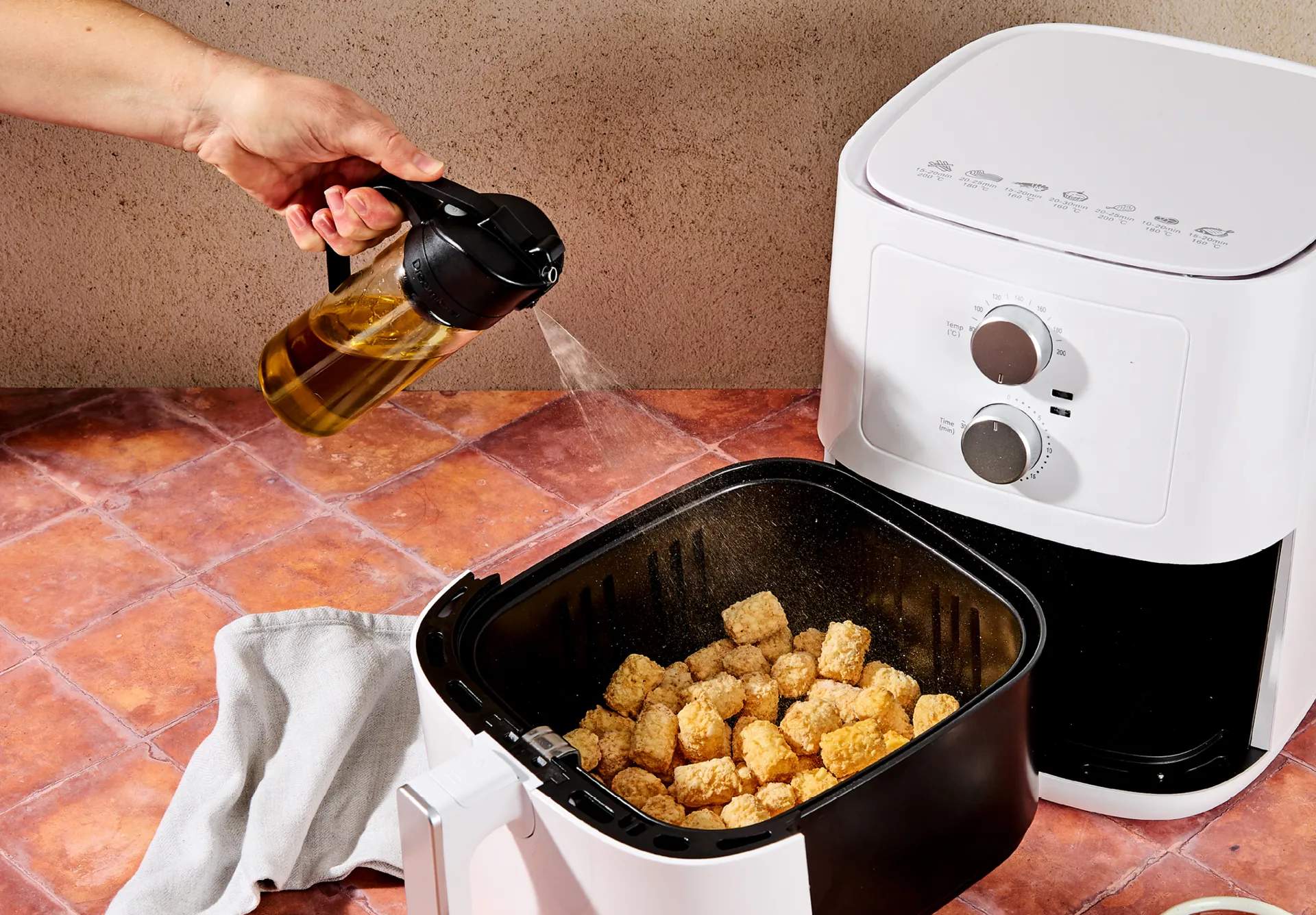 Dreamfarm Tilbehør til airfryers Oliespray i Black, 3