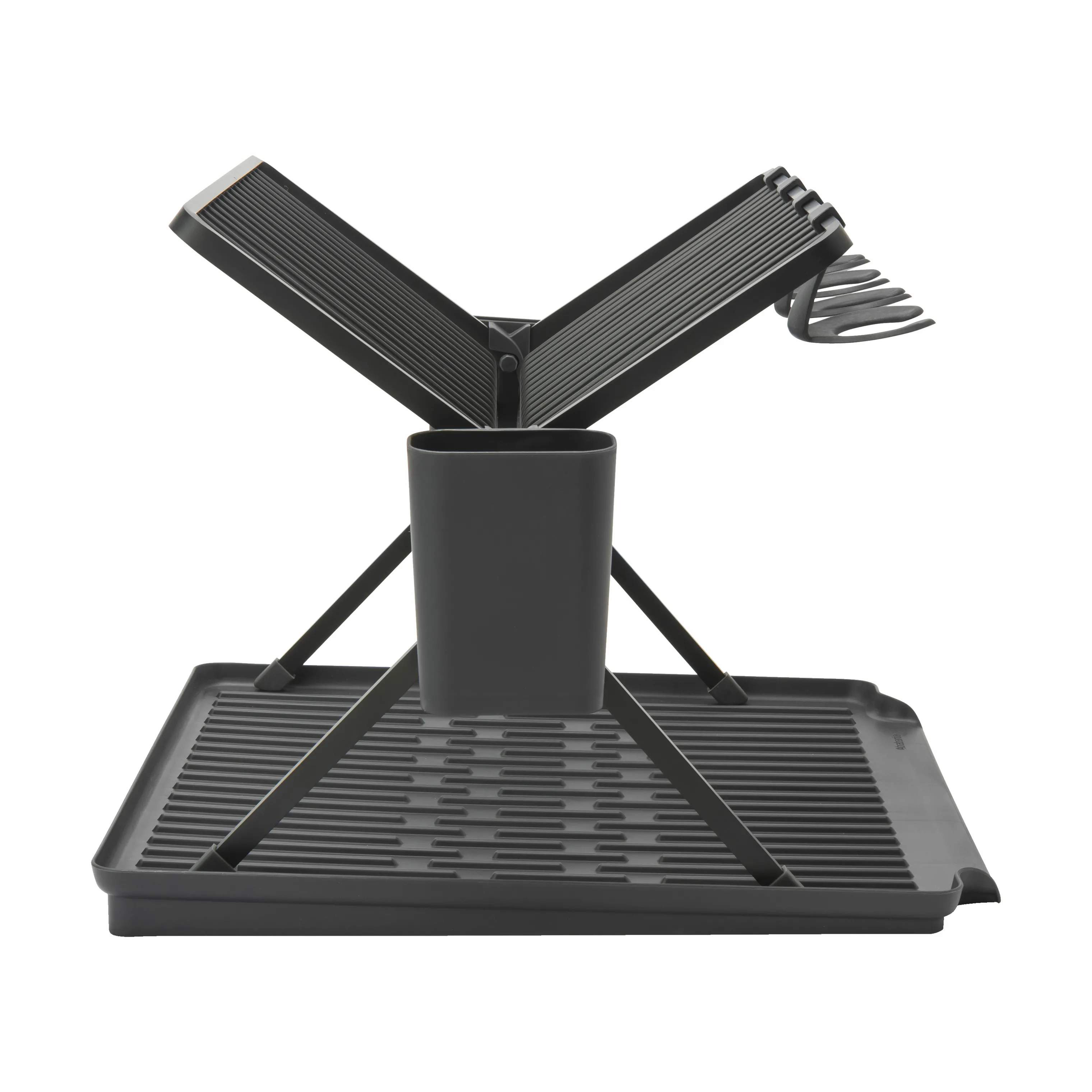 Brabantia Opvaskestativer Sink-side Opvaskestativ i Mørk grå, B33 x L51 cm, 4