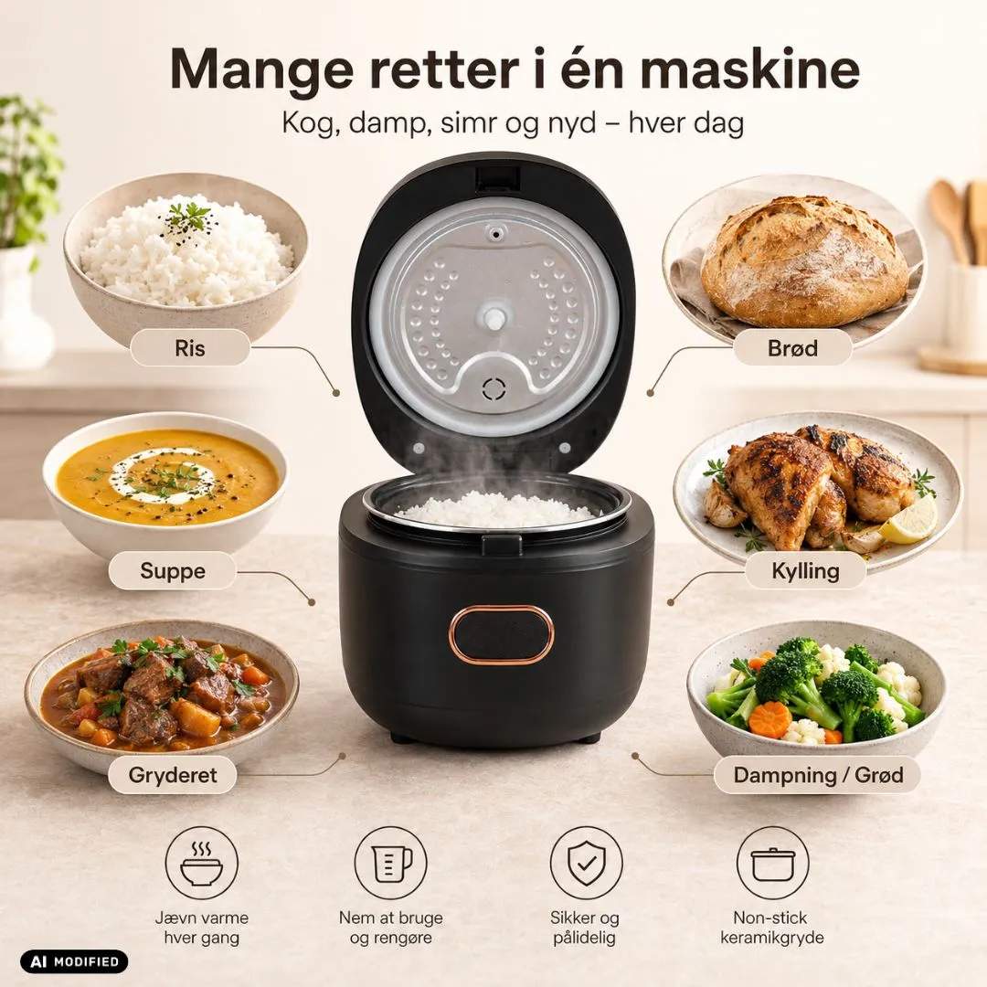 Casper Sobczyk Riskogere Sobczyk Multi Cooker i sort, 3