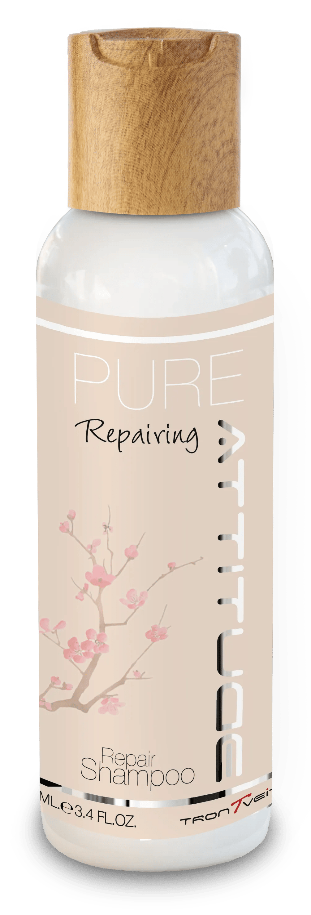 Trontveit Shampoo og hårpleje Pure Attitude Repairing Shampoo i 100 ml, 1