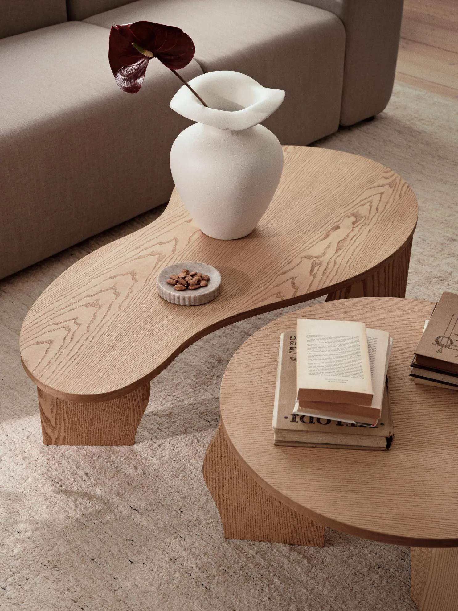 Broste Copenhagen Sofaborde Brook Sofabord i Natural, 6