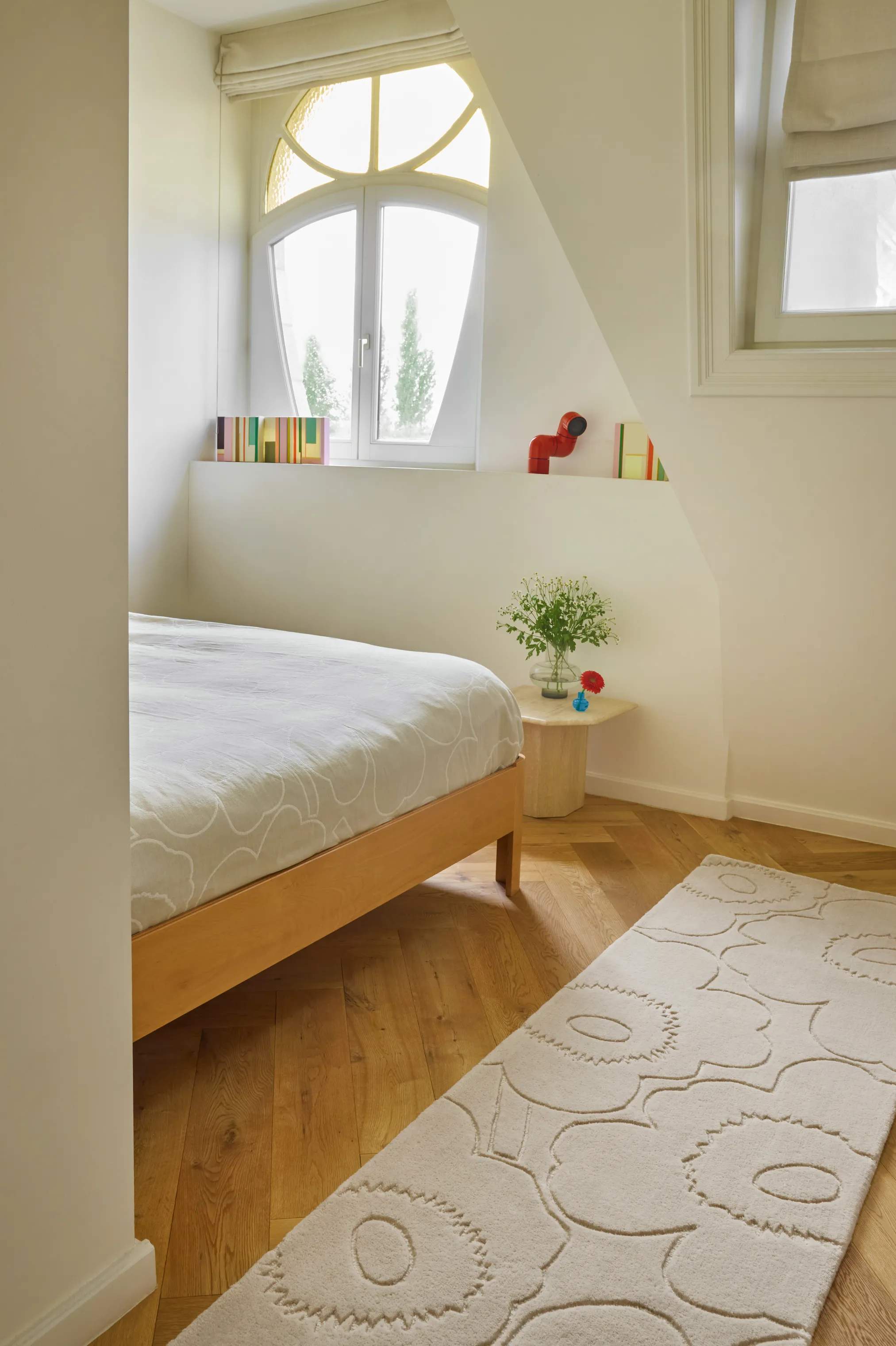 Marimekko by Brink & Campman Gulvtæpper Piirto Unikko Tæppeløber i Beige/hvid, B80 x L300 cm, 2