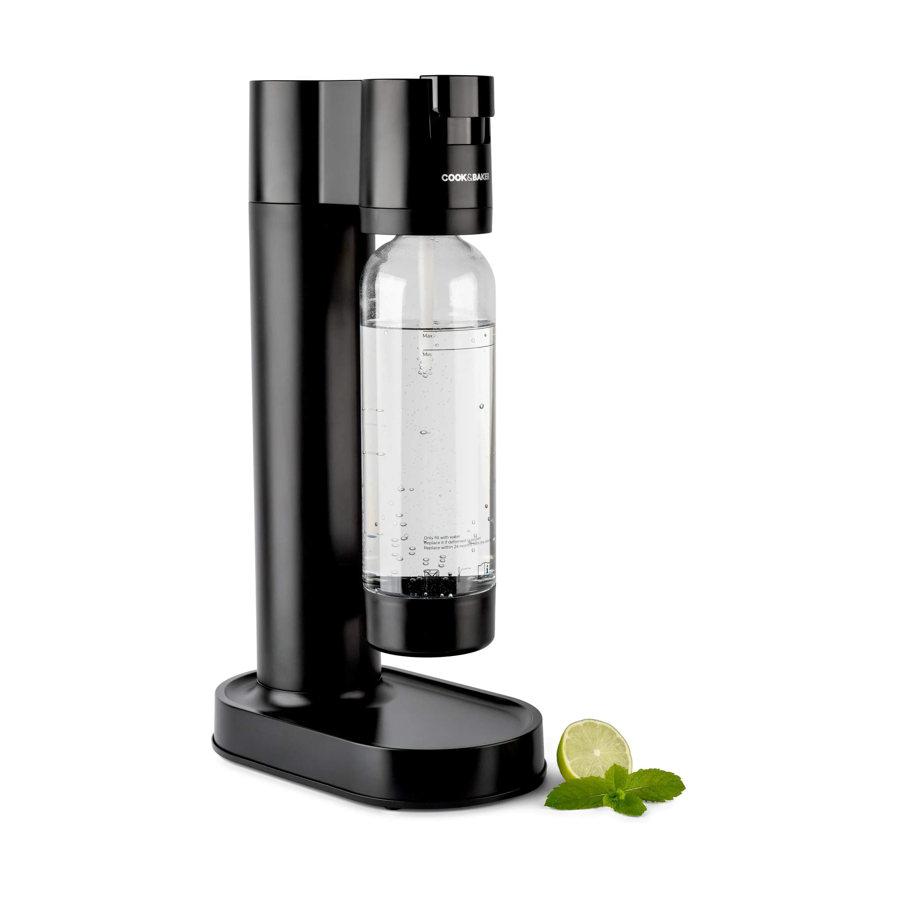 Cook & Baker Sodavandsmaskiner Sodavandsmaskine i Sort, 3