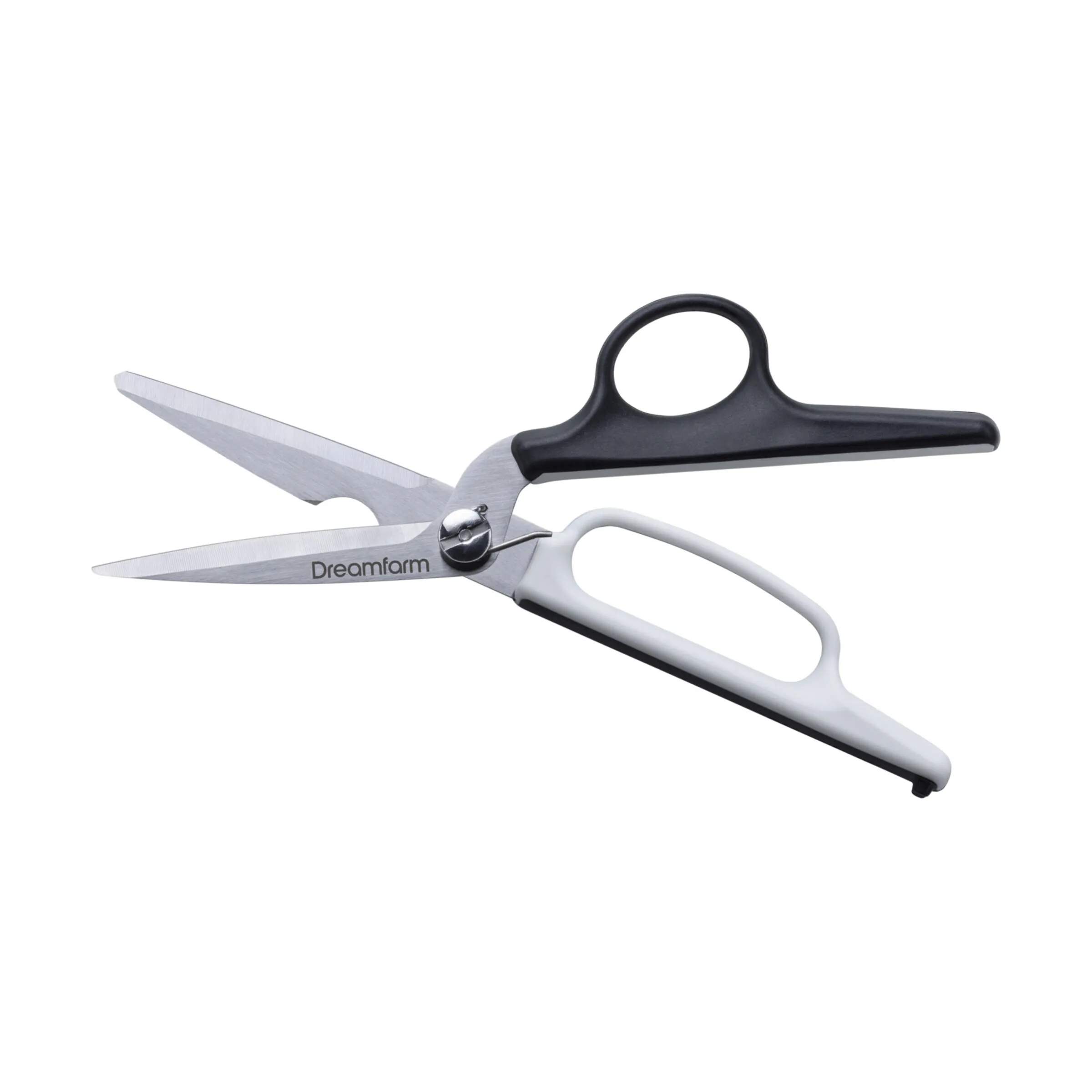 2-i-1 Køkkensaks, black, large