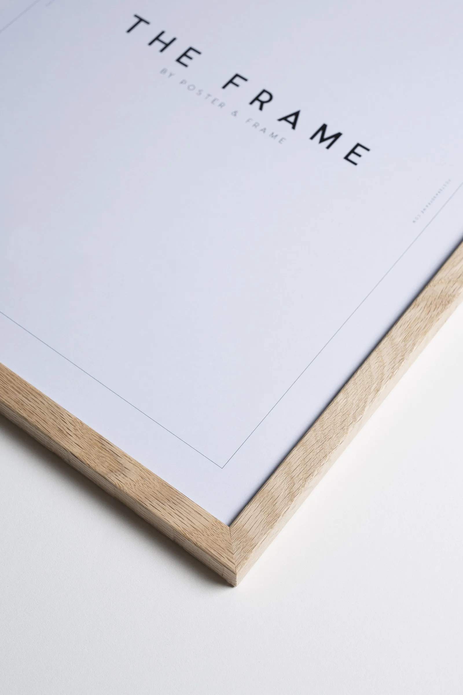 Poster&Frame Billedrammer Billedramme i Egetræ, B50 x L50 cm, 2