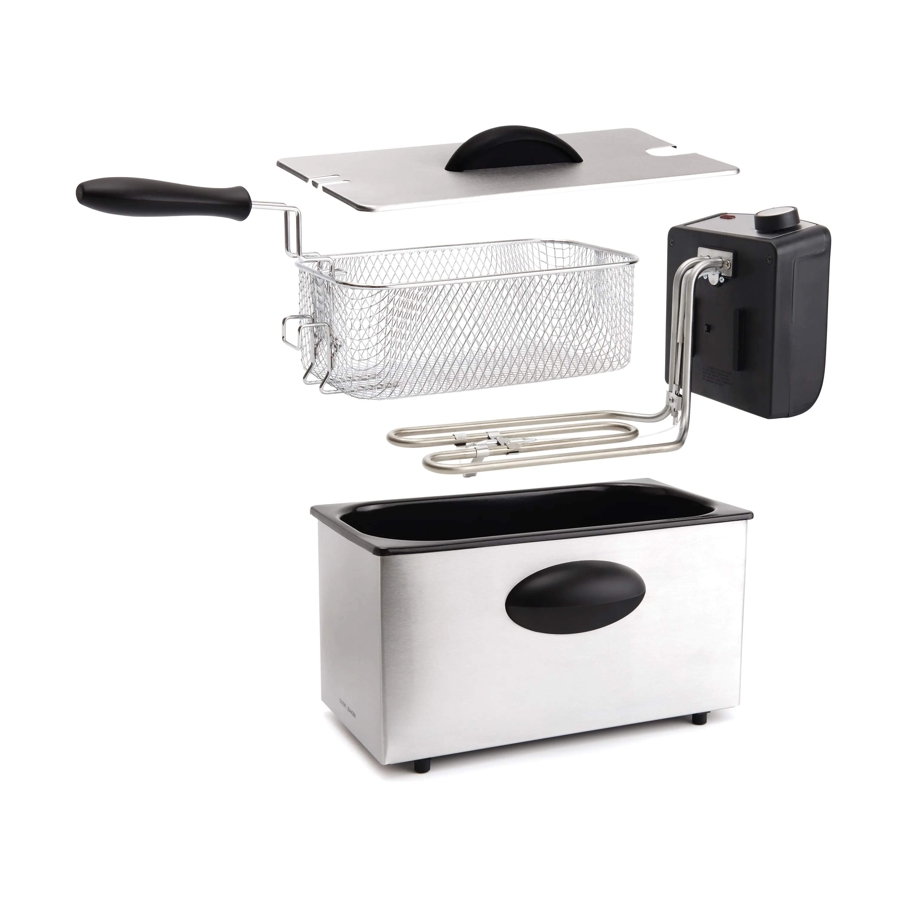 Cook & Baker Frituregryder Frituregryde i Grå, 5