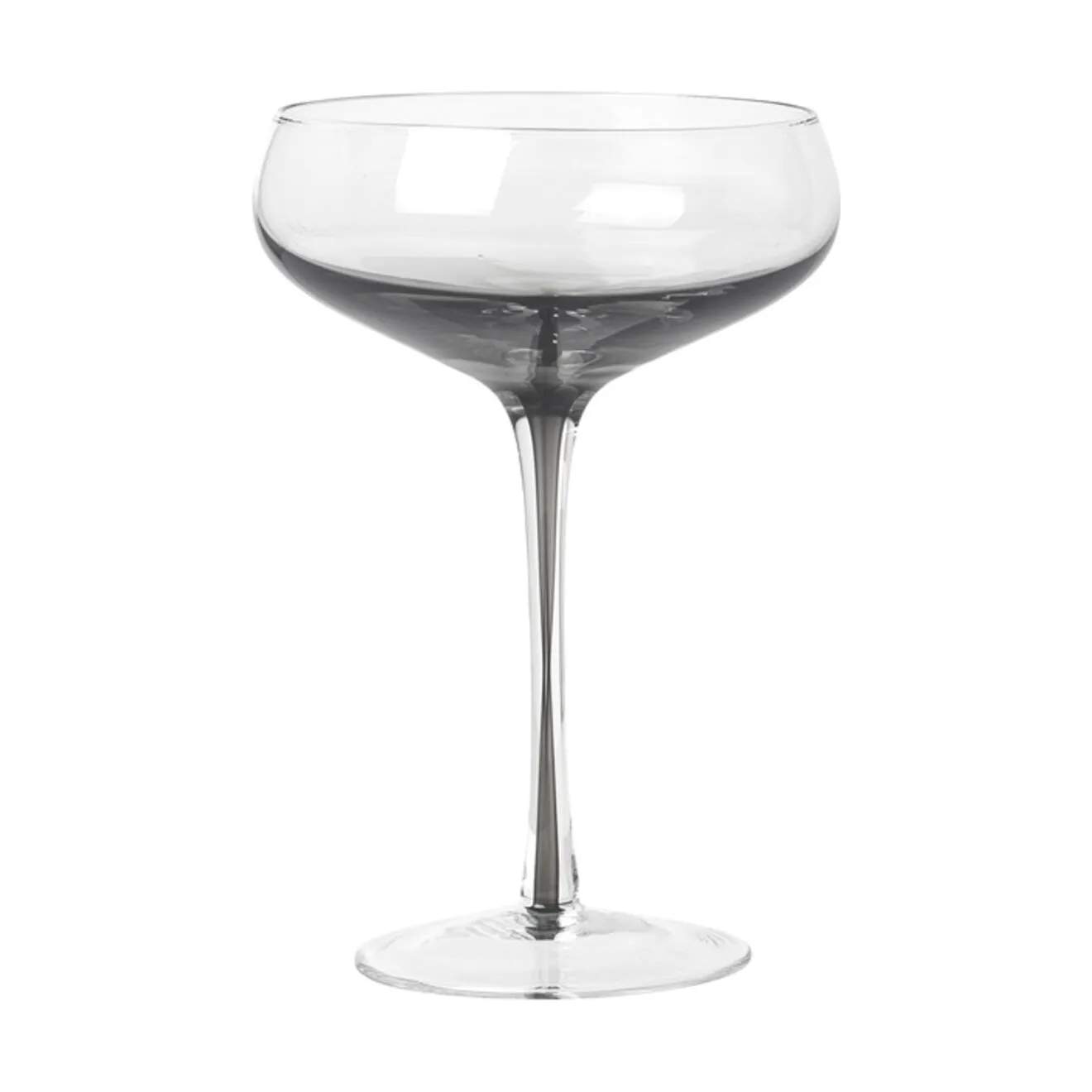 Smoke Cocktailglas, grey, large