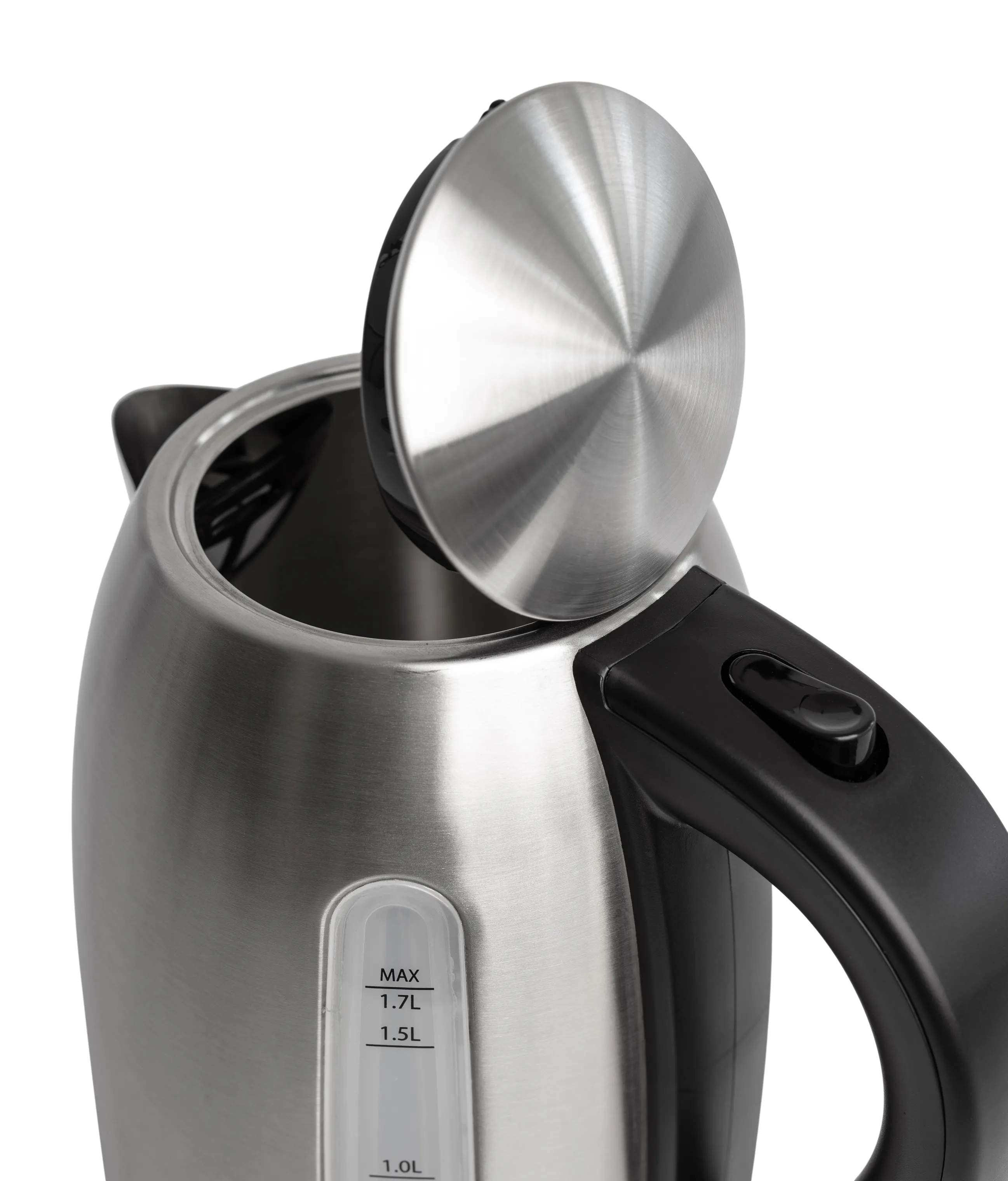 Cook & Baker Elkedler Elkedel i Stål, 1.7 L, 2