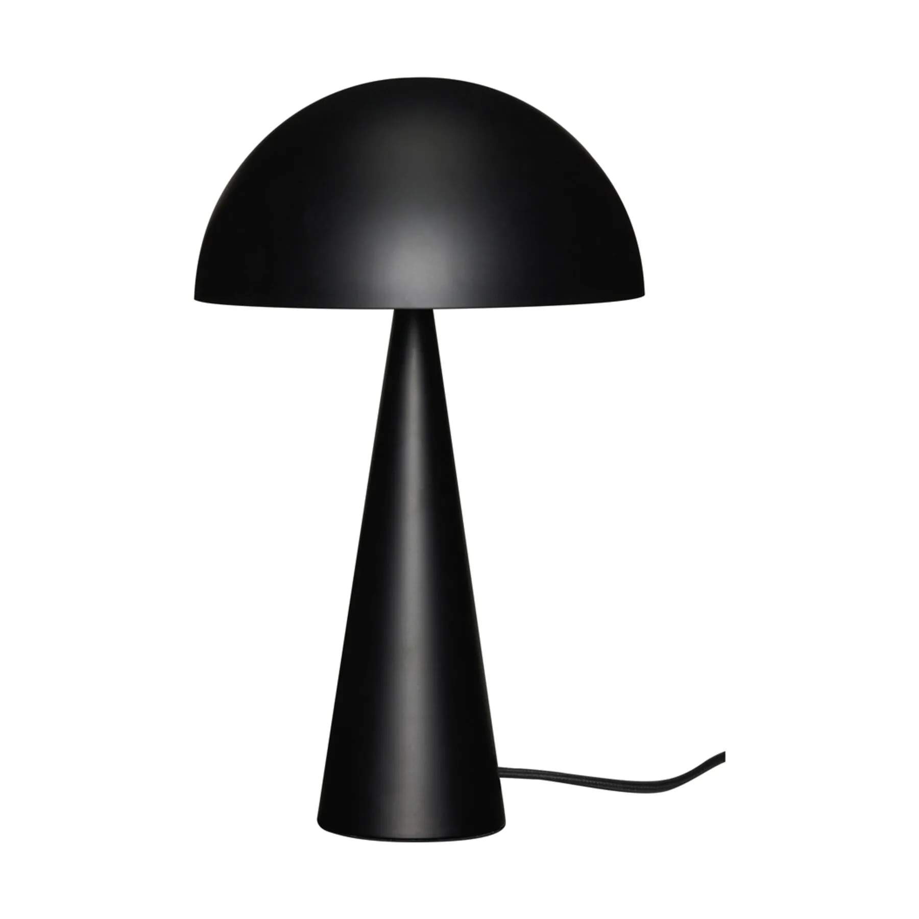 Hübsch Bordlamper Mush Bordlampe i Sort/Mat , 50 cm, 1