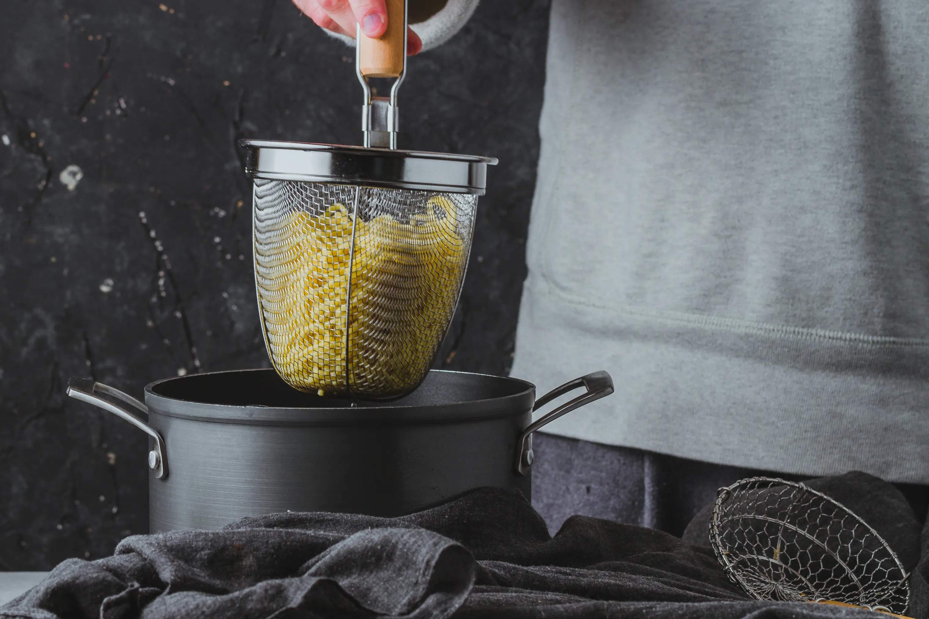 KitchenCraft Sier World of Flavours Nudel Si i Sølv, 2