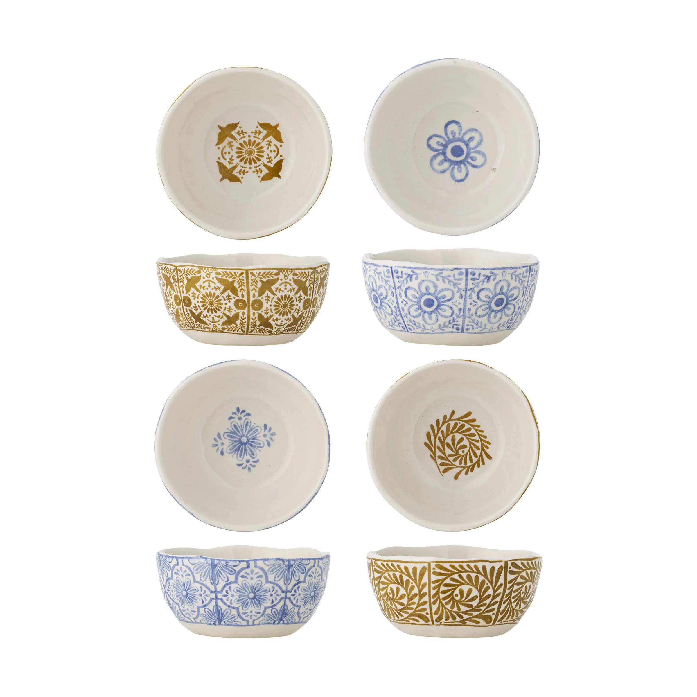 Creative Collection Skåle Milton Skål - 4 stk. i Blue, 1