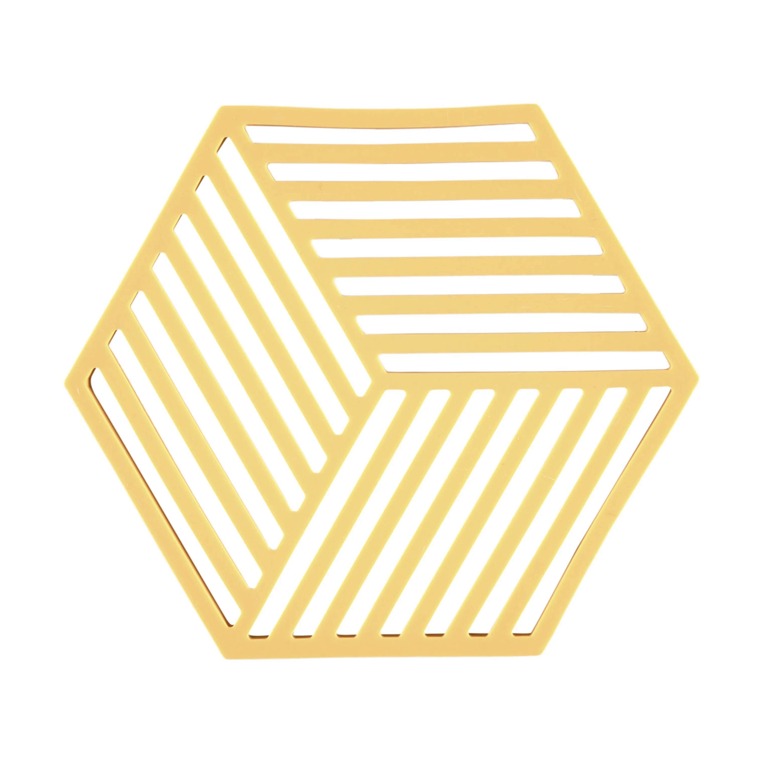 Hexagon Bordskåner, apricot, large