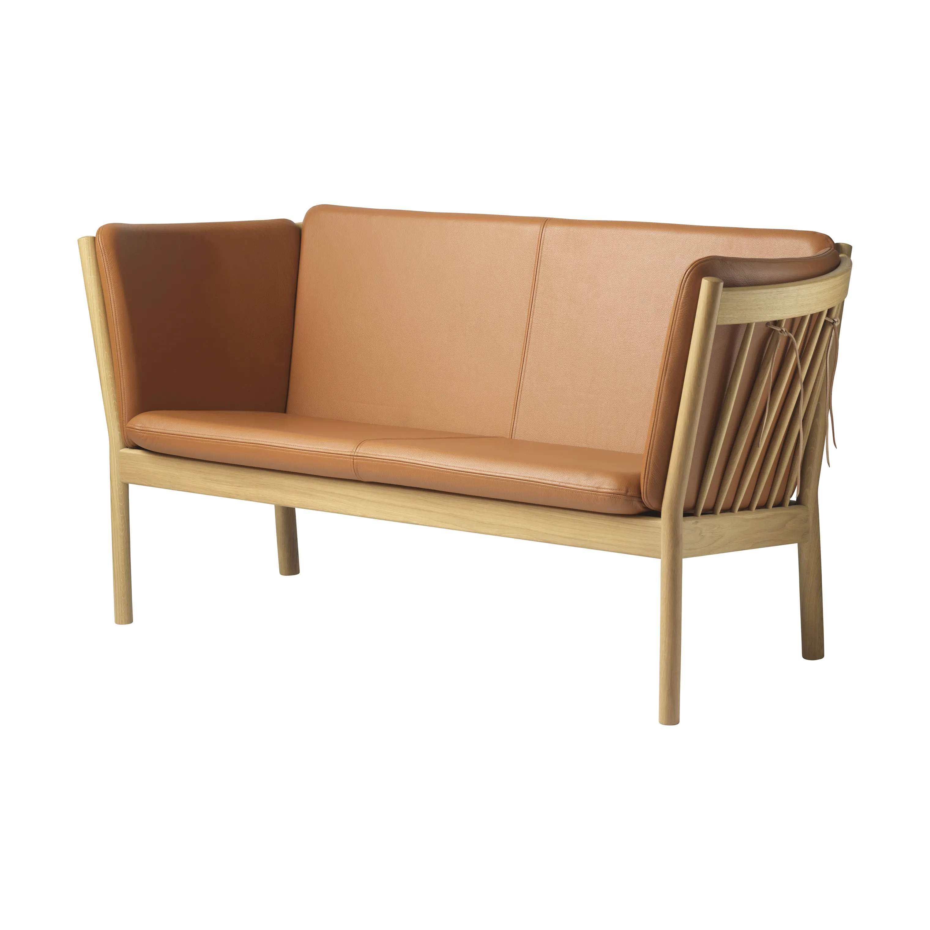 FDB Møbler Sofaer J148 Sofa i Cognac læder, 2