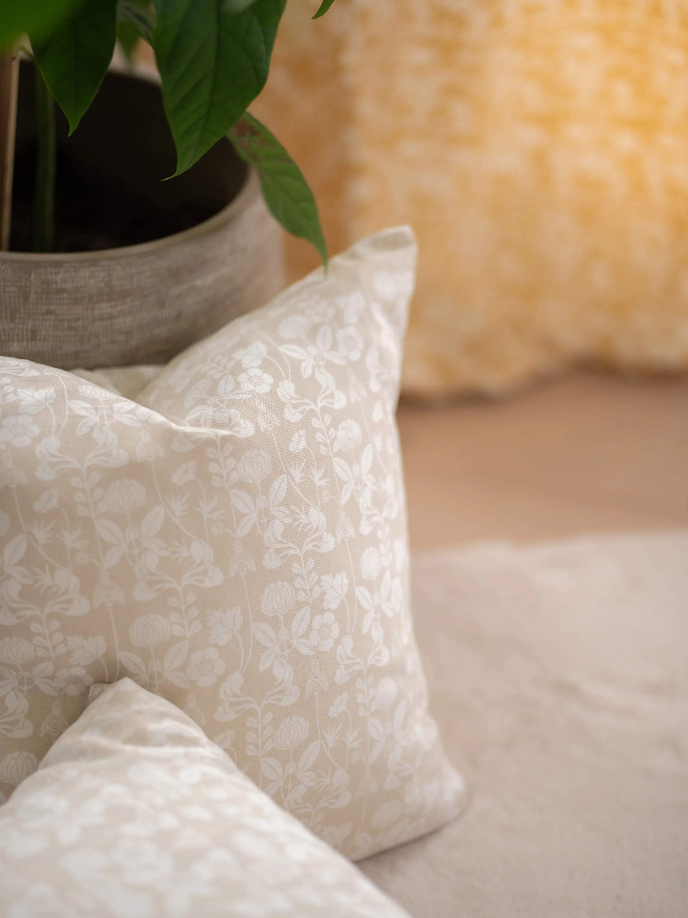 Svanefors Pyntepuder De Mina Pude i Beige, 2