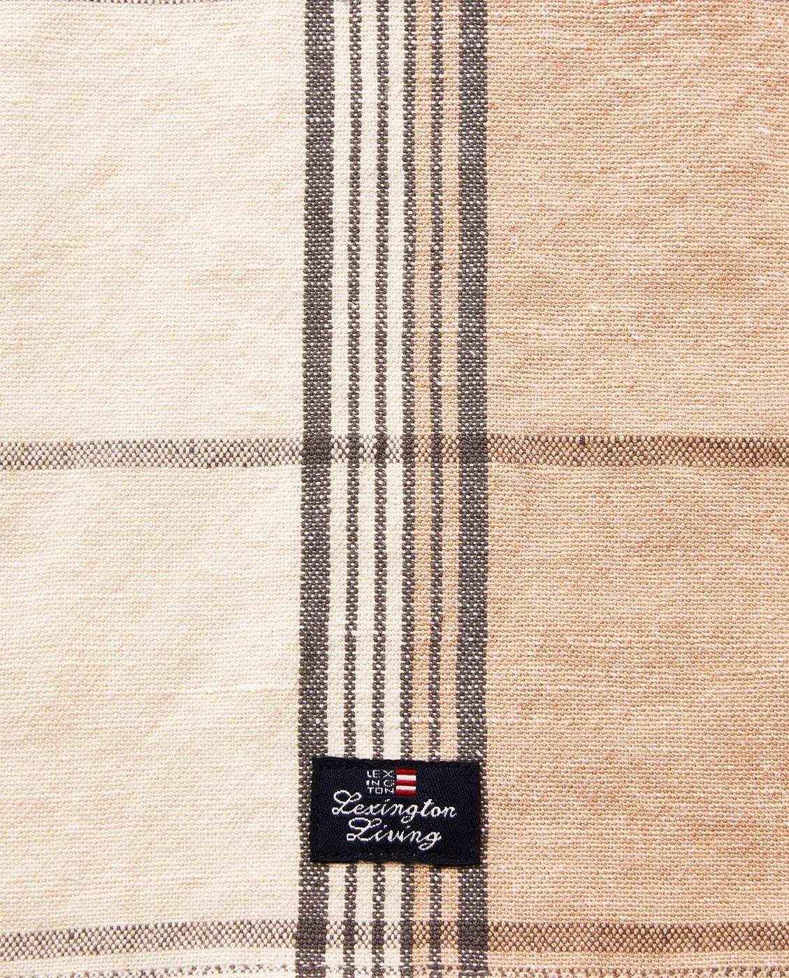 Lexington Viskestykker A Parkside Collection Viskestykke i beige/hvid, 2