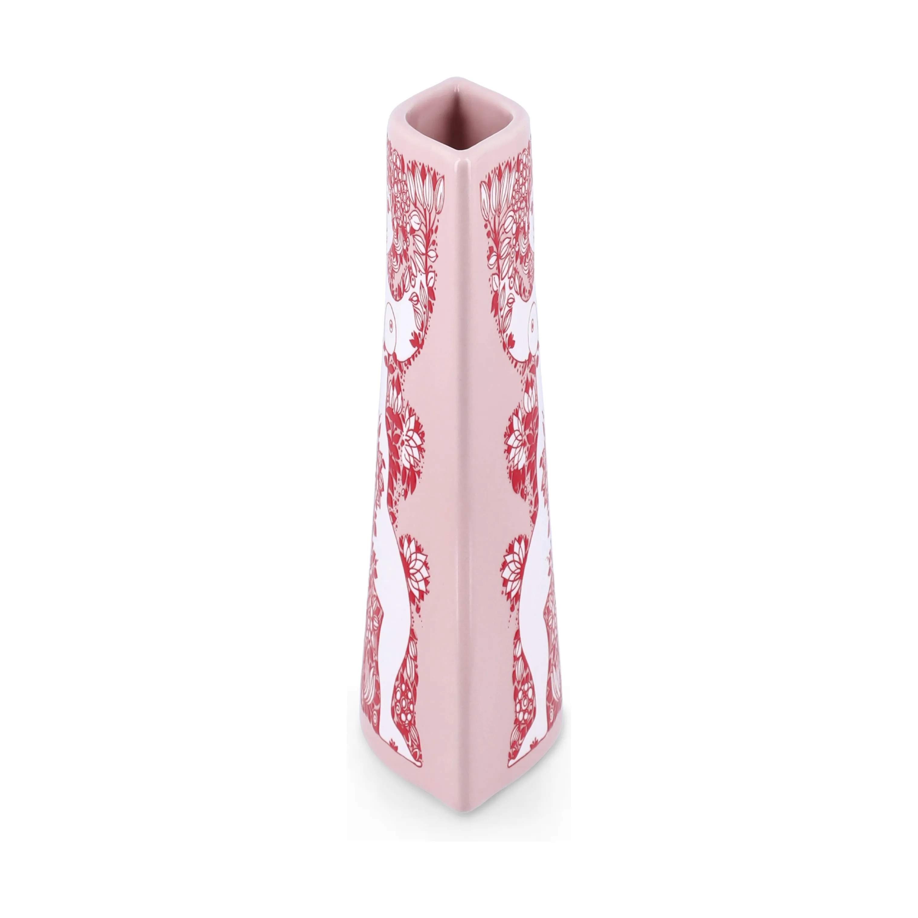 Bjørn Wiinblad Vaser Nina Vase i Pink/Rød, 7
