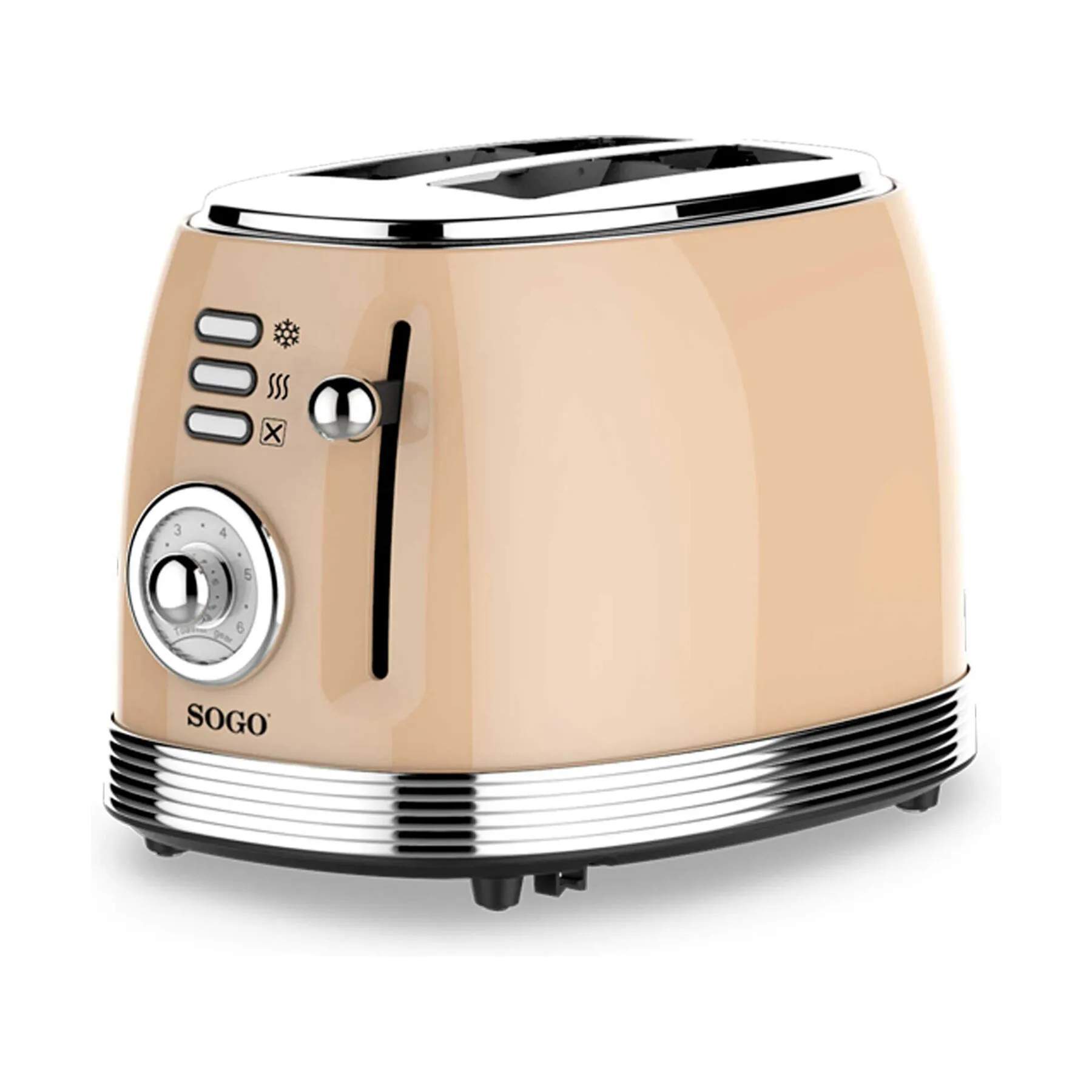 Sogo Brødristere Brødrister i Beige, 1