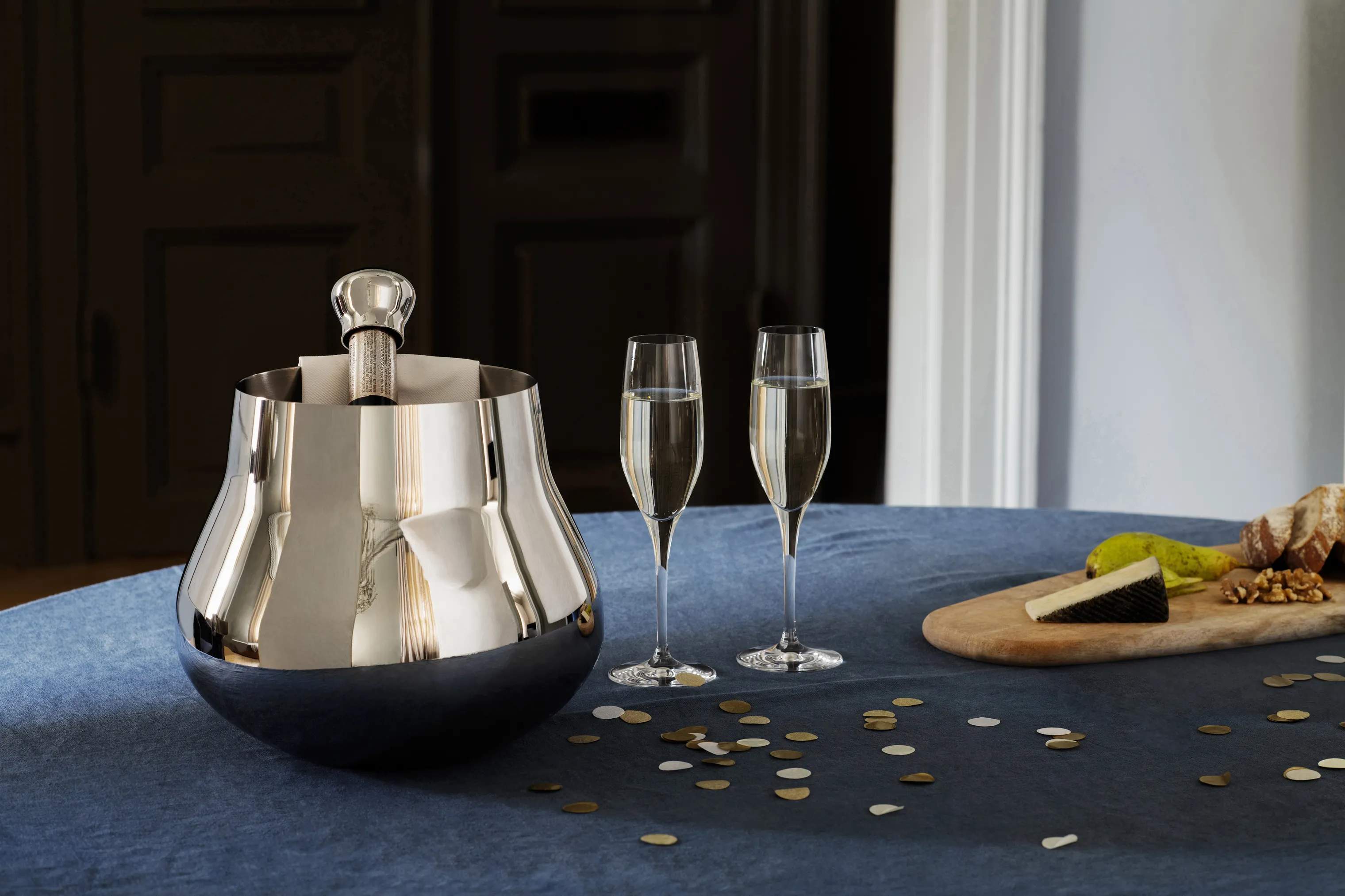 Georg Jensen Øvrigt champagnetilbehør Sky Champagneprop i Stål, 2